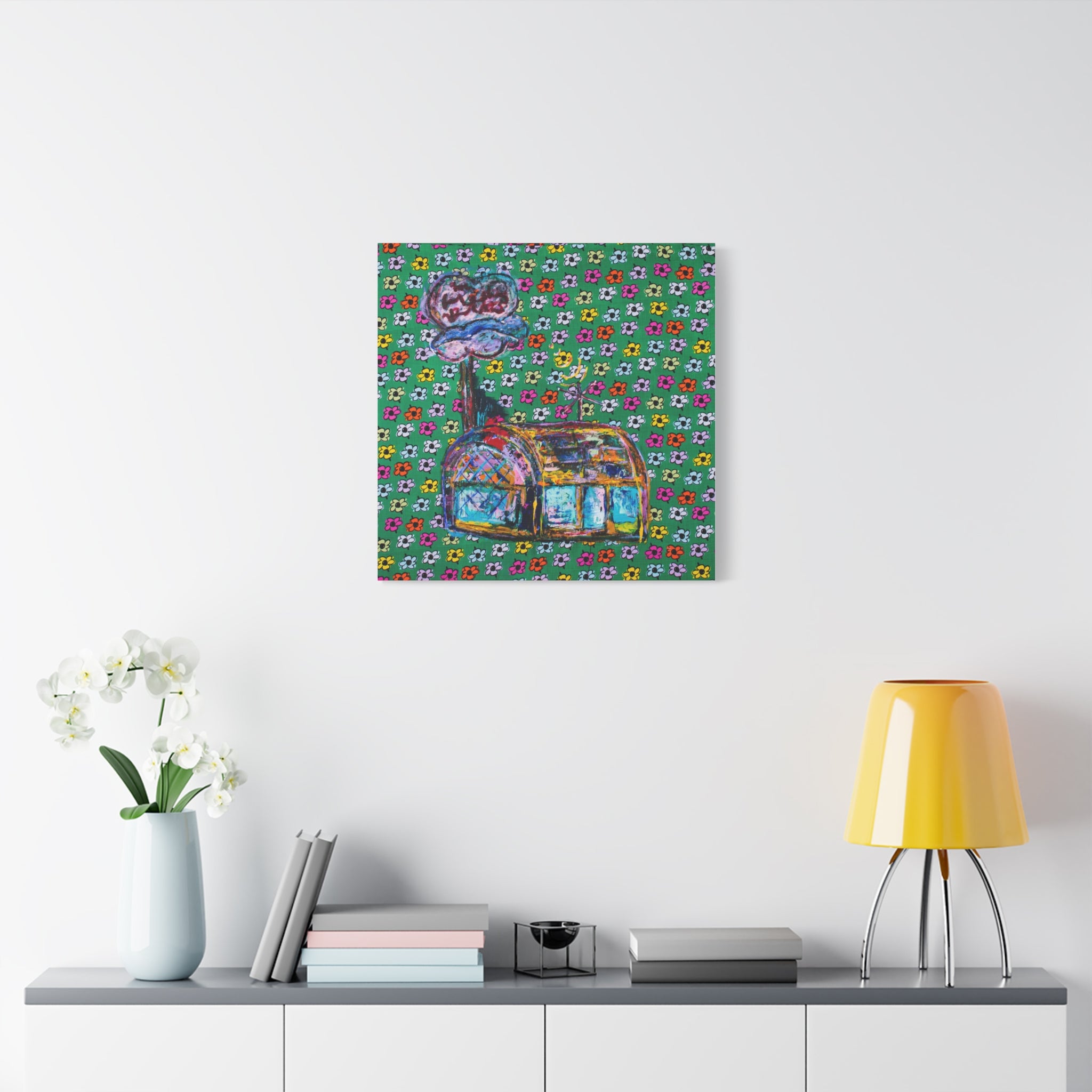 The Krusty Krab Matte Canvas, Stretched, 1.25"-3
