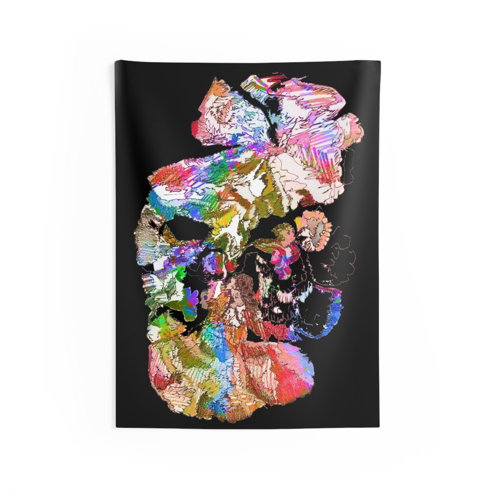 Goodnight Flora Indoor Wall Tapestry