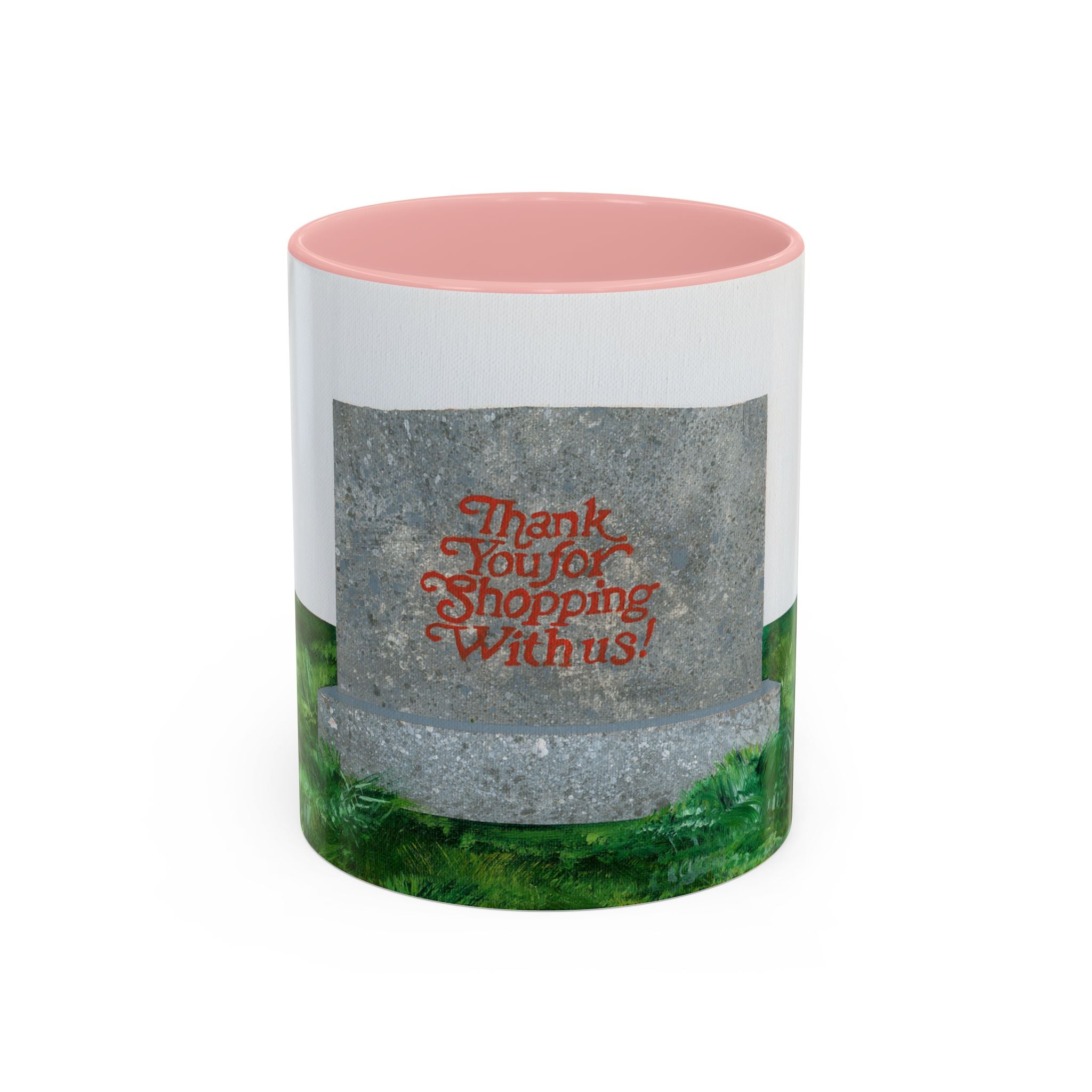 Shop Til' You Drop Accent Coffee Mug (11 oz)-4