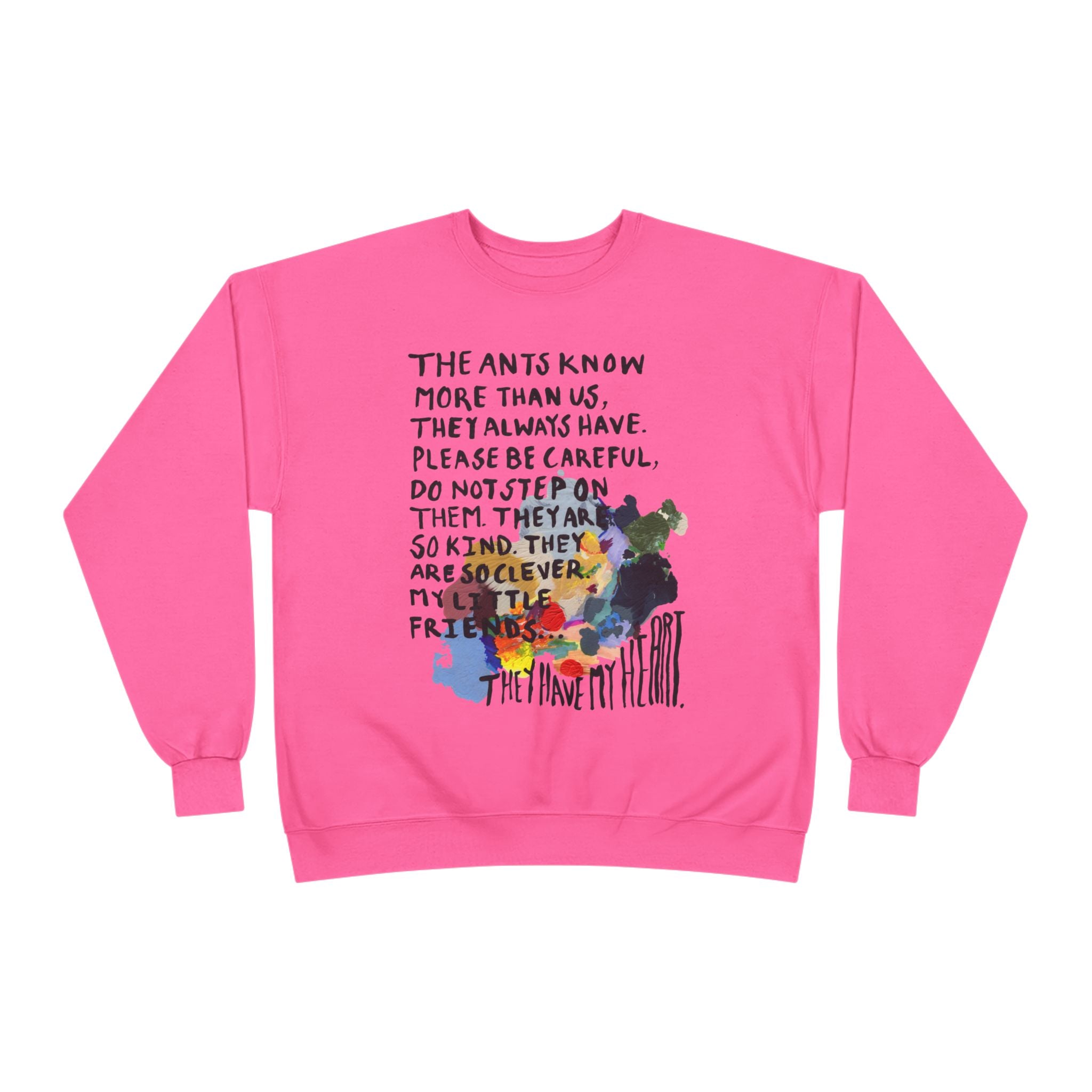 The Ants Know More Unisex EcoSmart® Crewneck Sweatshirt-4