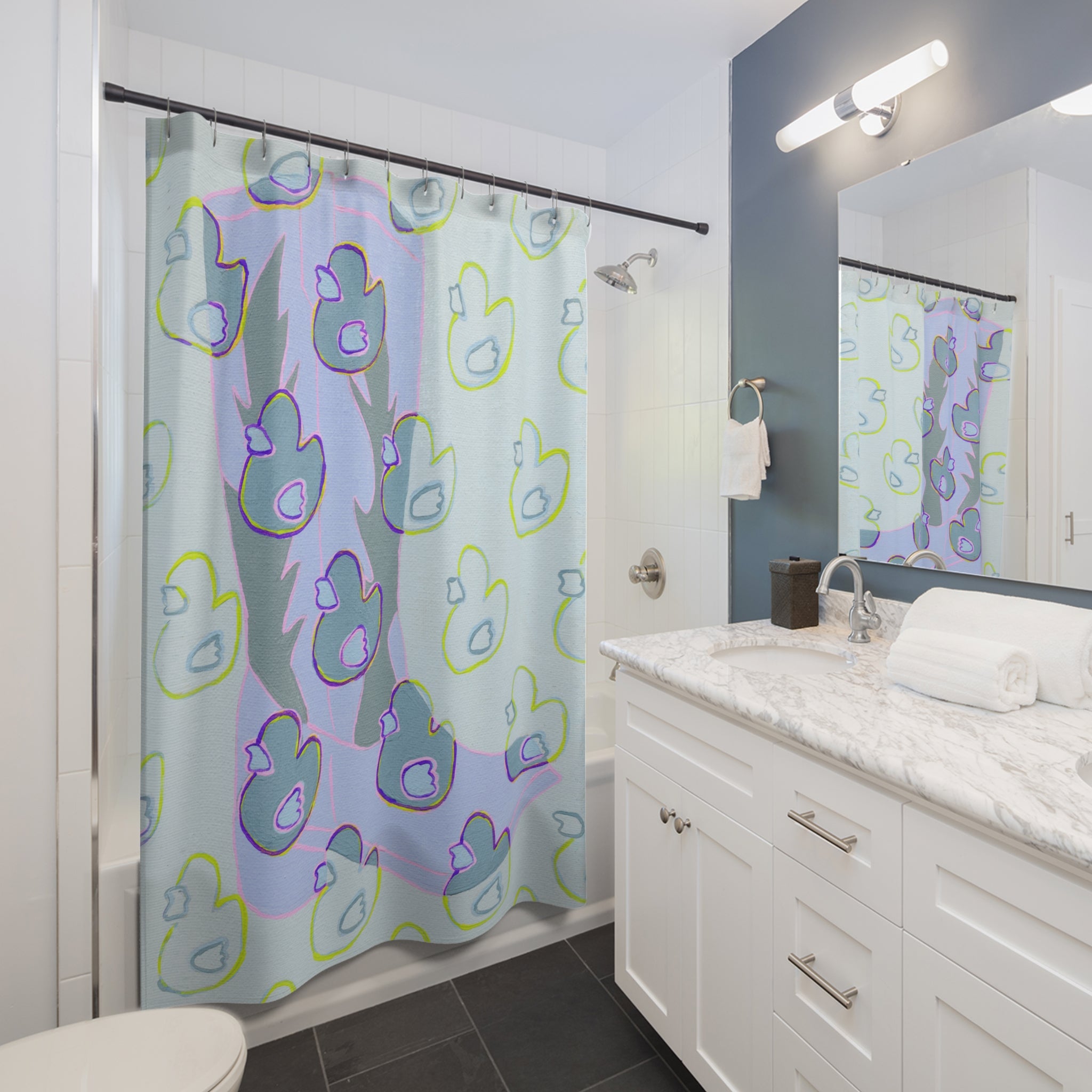 Quick & Dirty Shower Curtain-3
