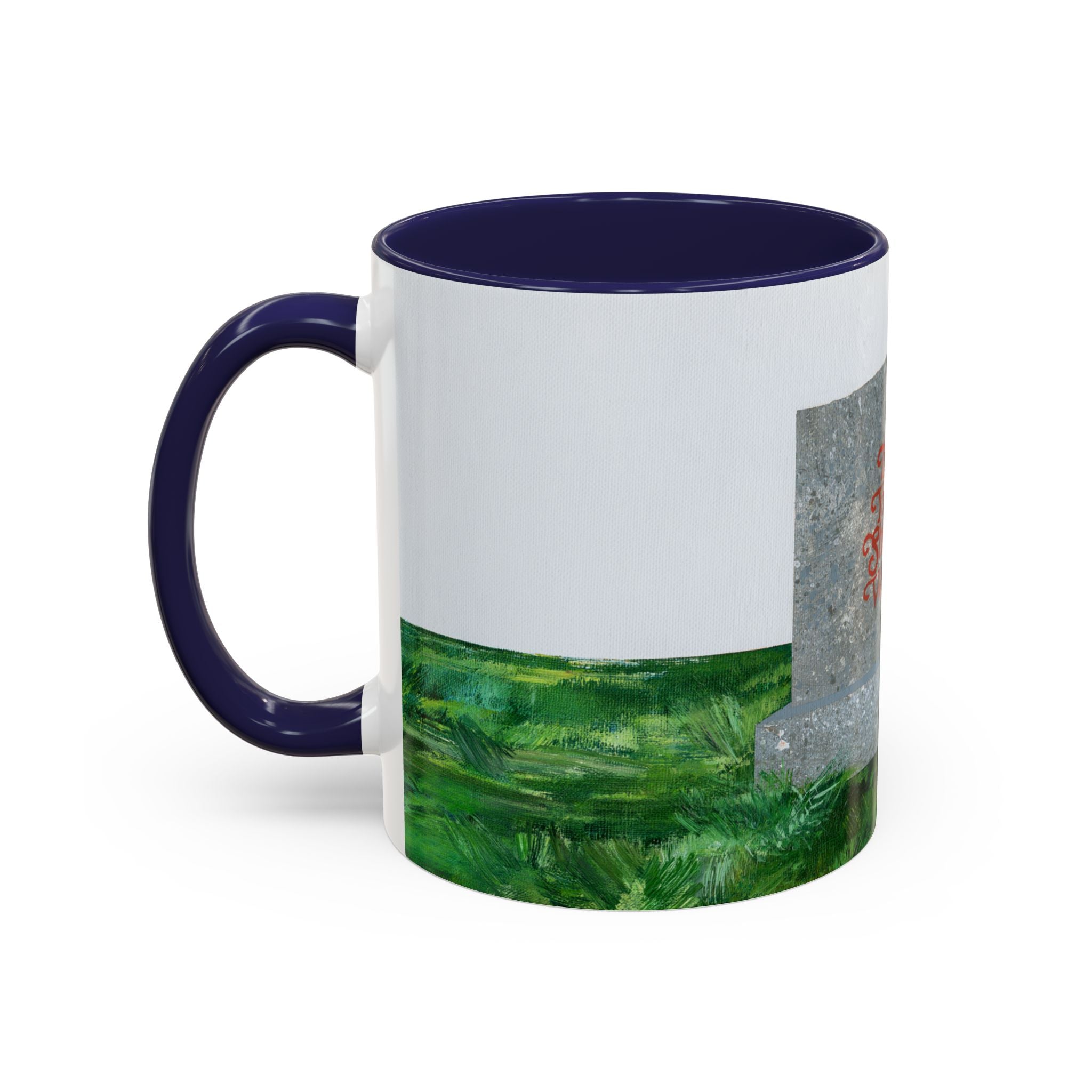 Shop Til' You Drop Accent Coffee Mug (11 oz)-17