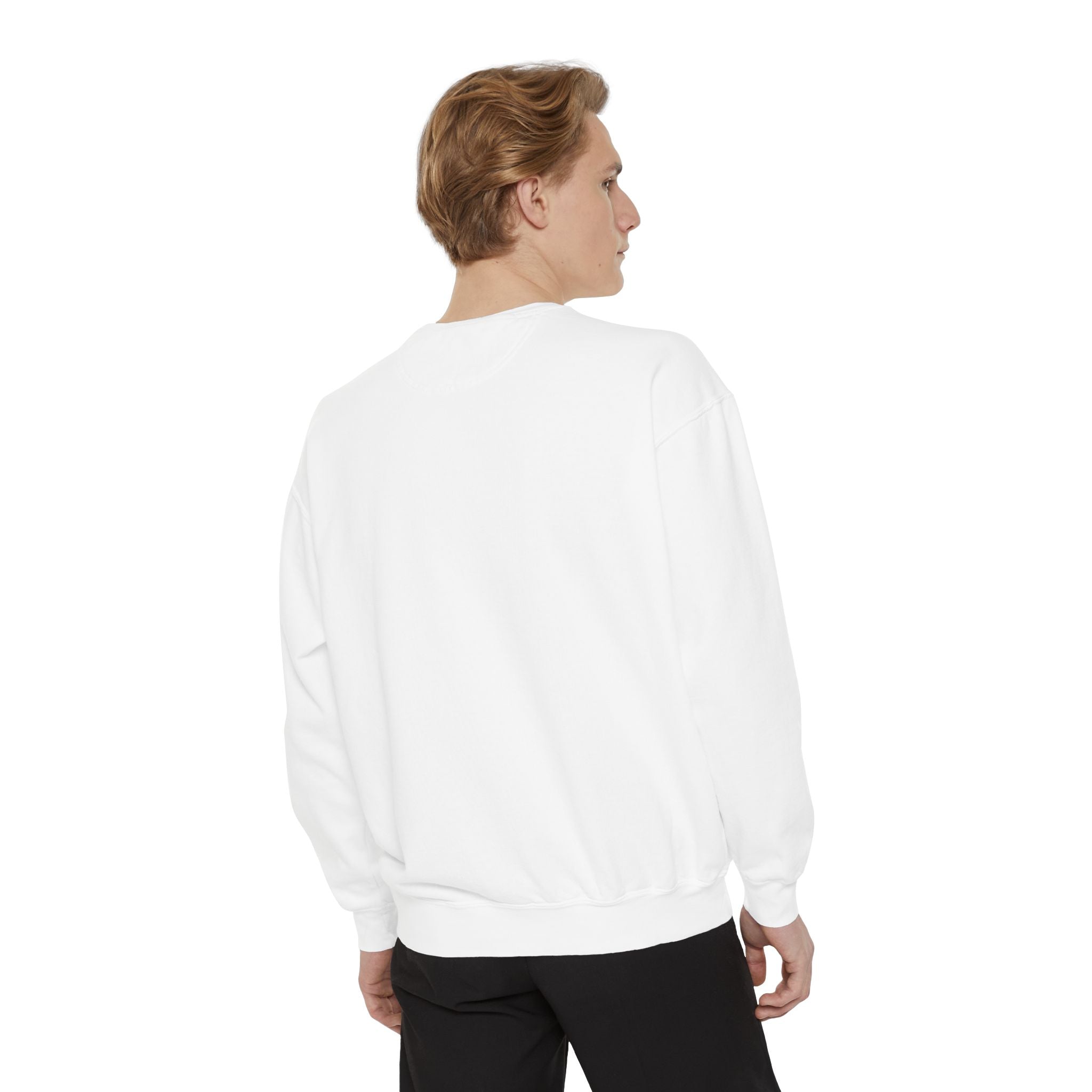 Flower Power Unisex Garment-Dyed Sweatshirt-4