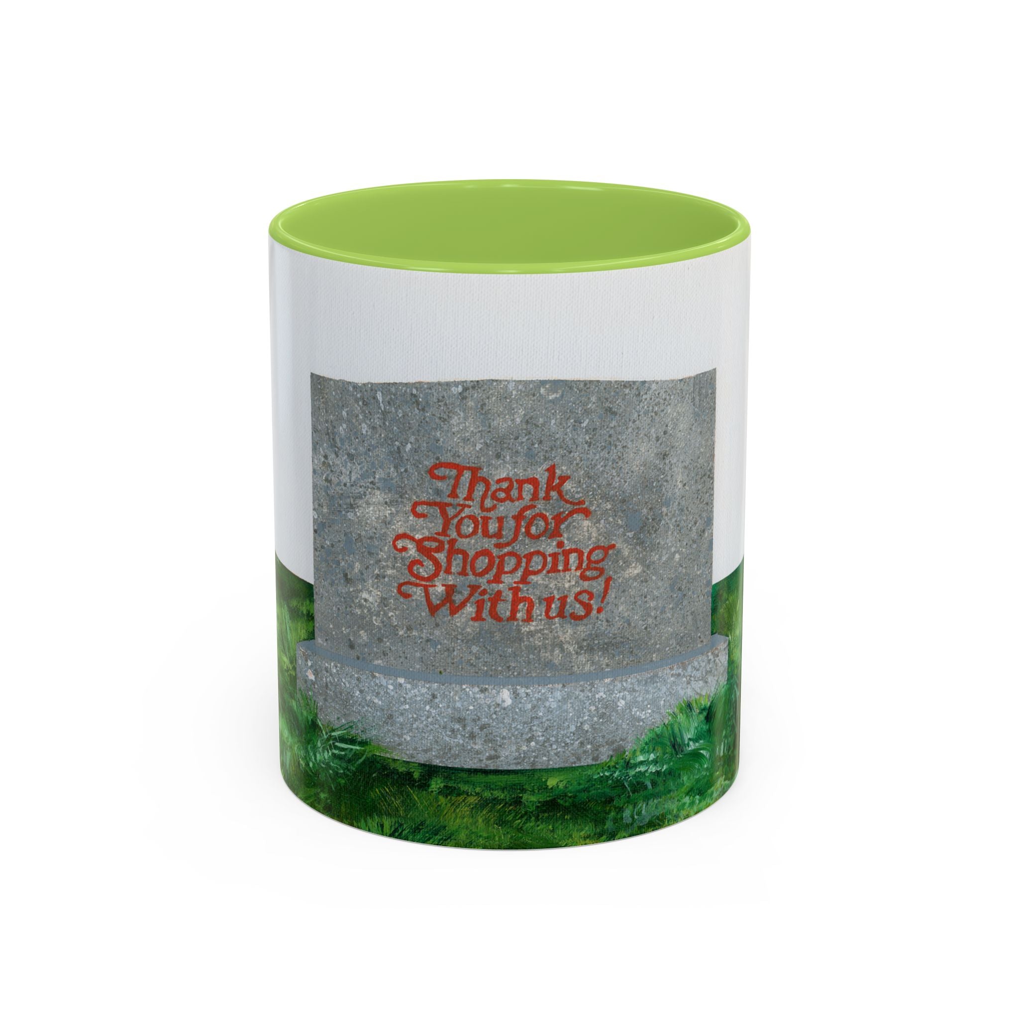 Shop Til' You Drop Accent Coffee Mug (11 oz)-8