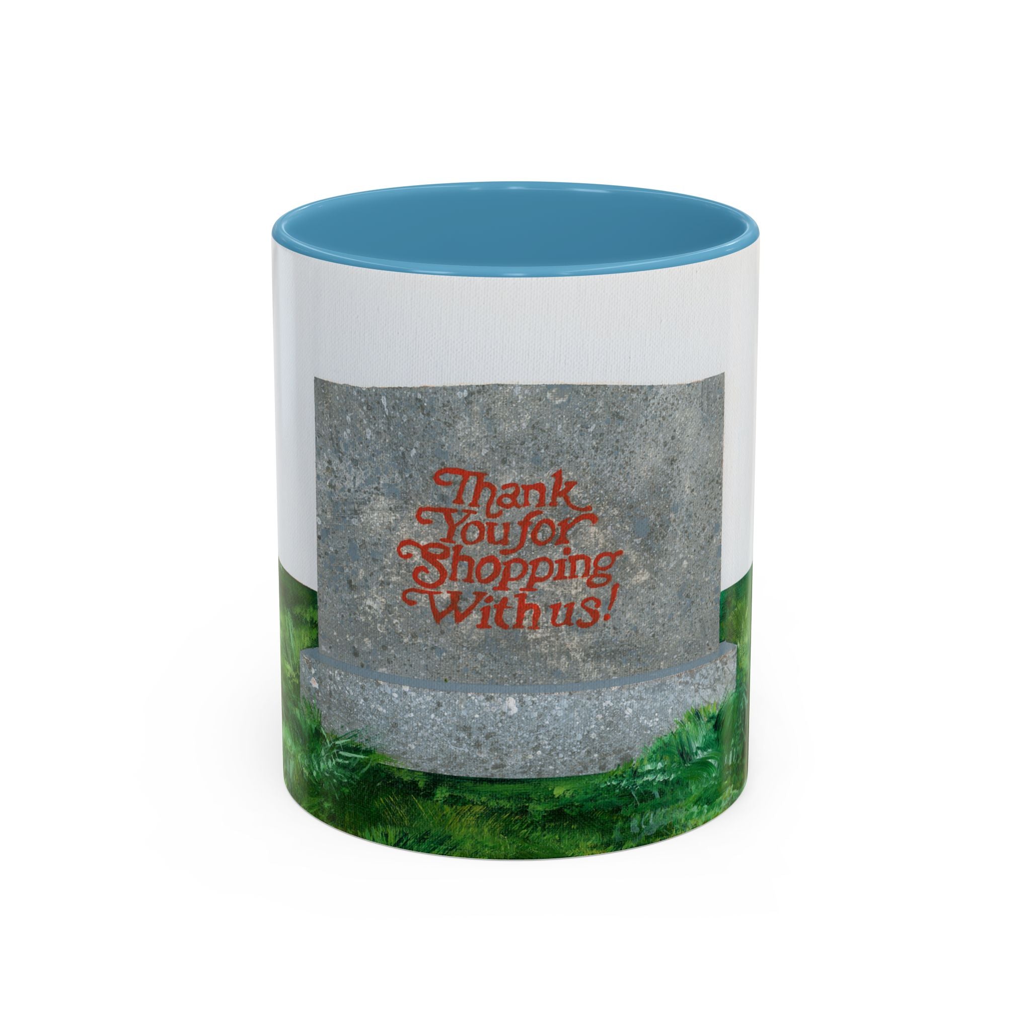 Shop Til' You Drop Accent Coffee Mug (11 oz)-5