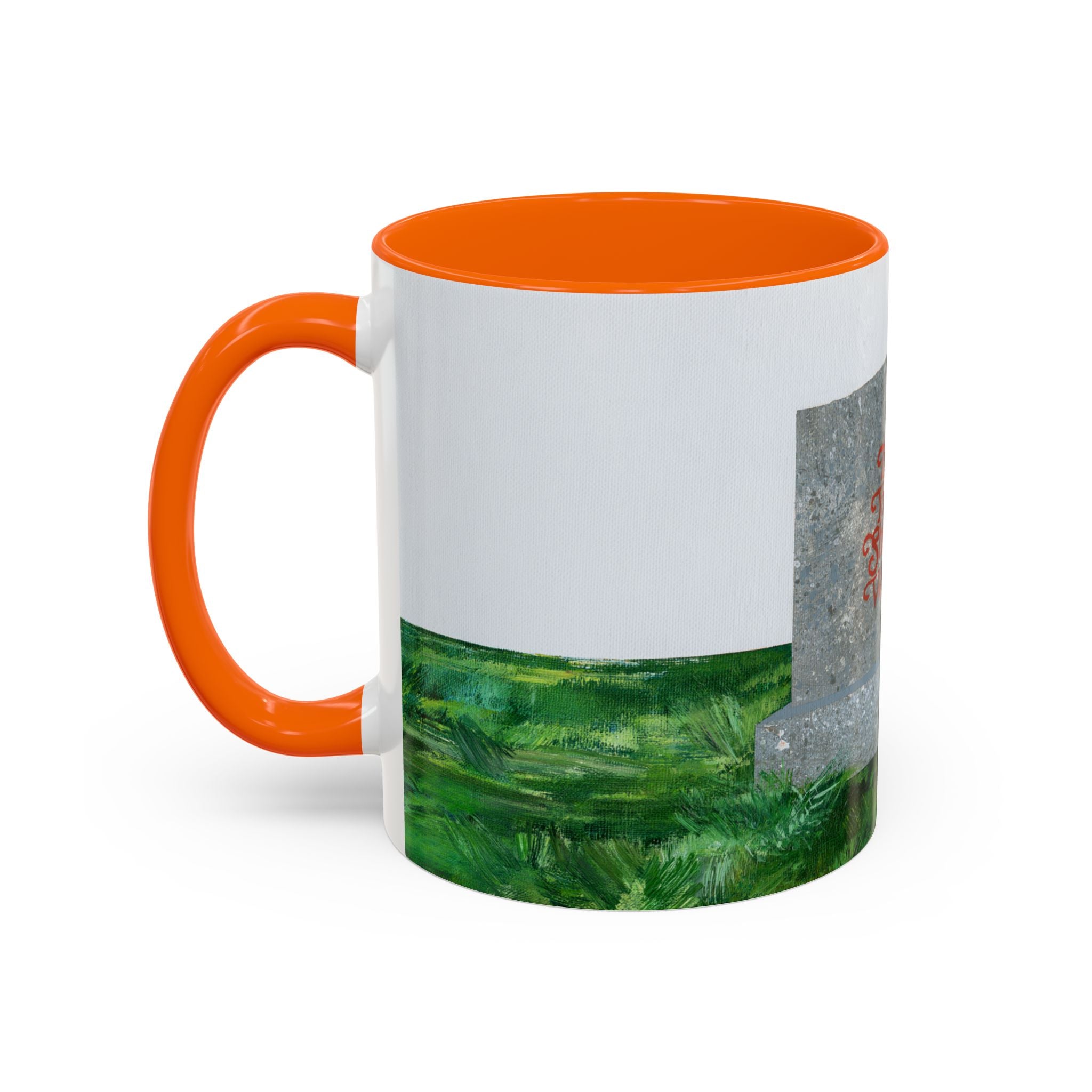 Shop Til' You Drop Accent Coffee Mug (11 oz)-26