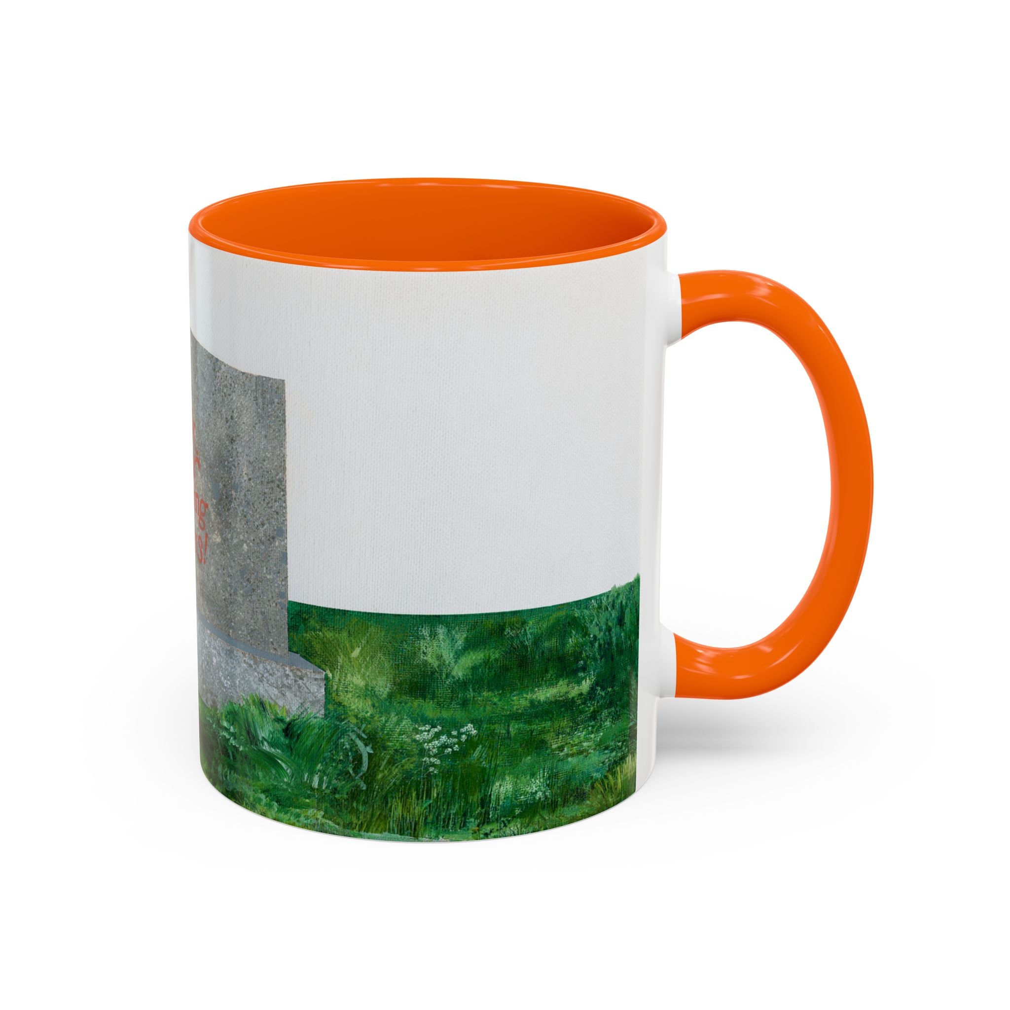 Shop Til' You Drop Accent Coffee Mug (11 oz)-25