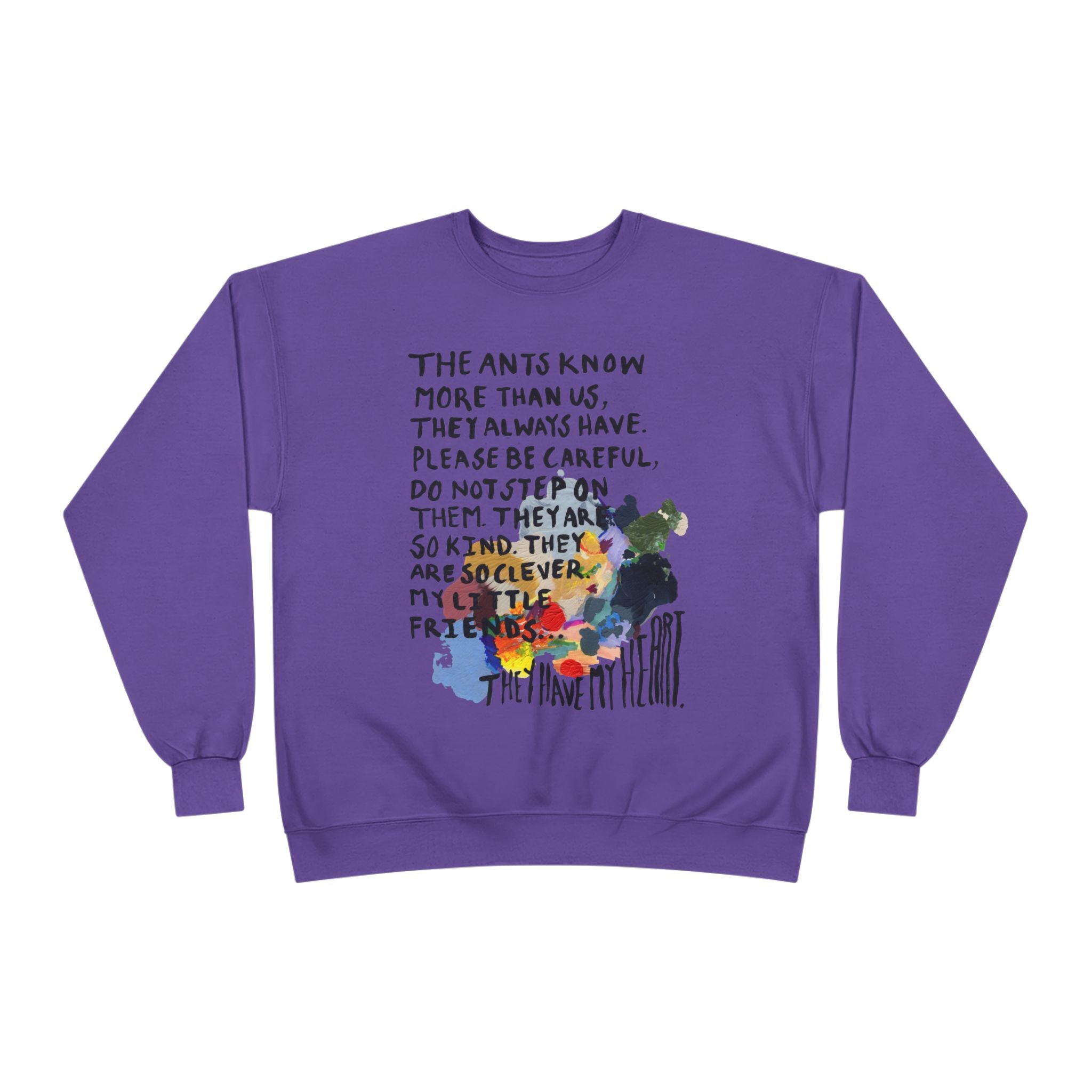 The Ants Know More Unisex EcoSmart® Crewneck Sweatshirt-5
