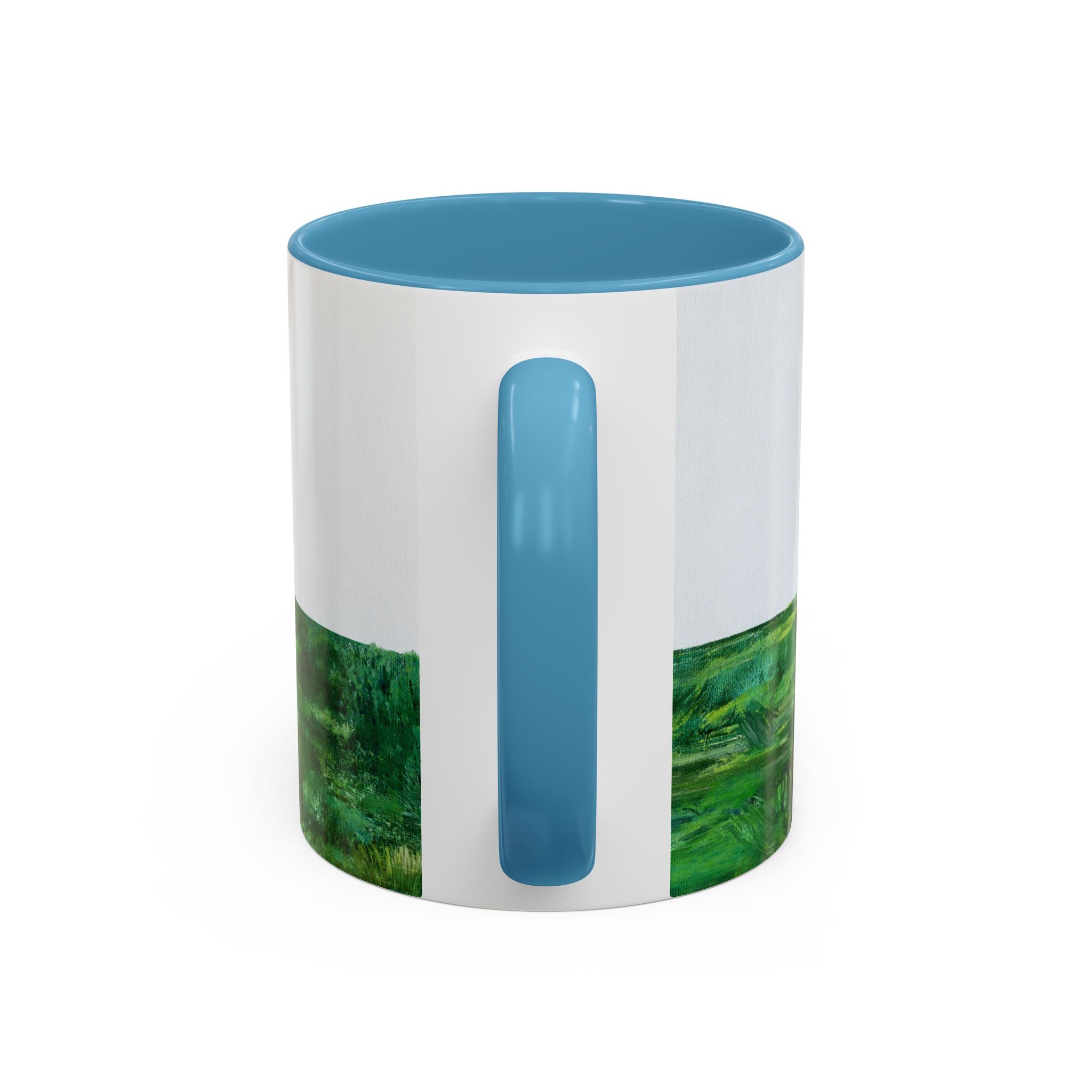 Shop Til' You Drop Accent Coffee Mug (11 oz)-24