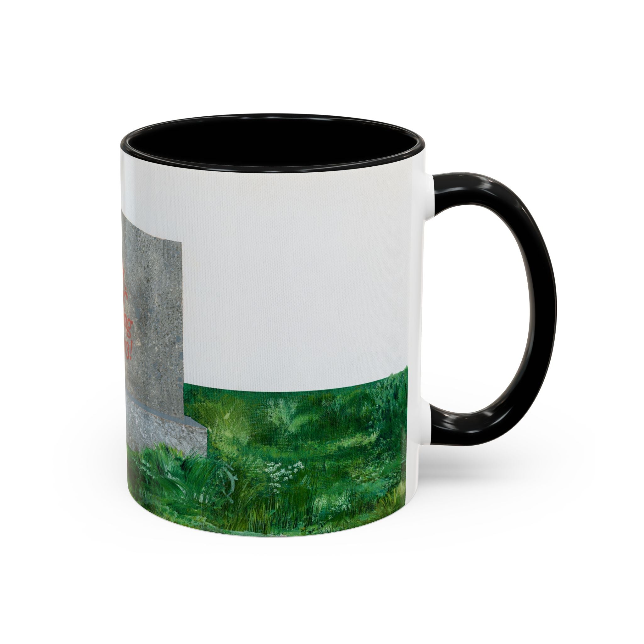 Shop Til' You Drop Accent Coffee Mug (11 oz)-13