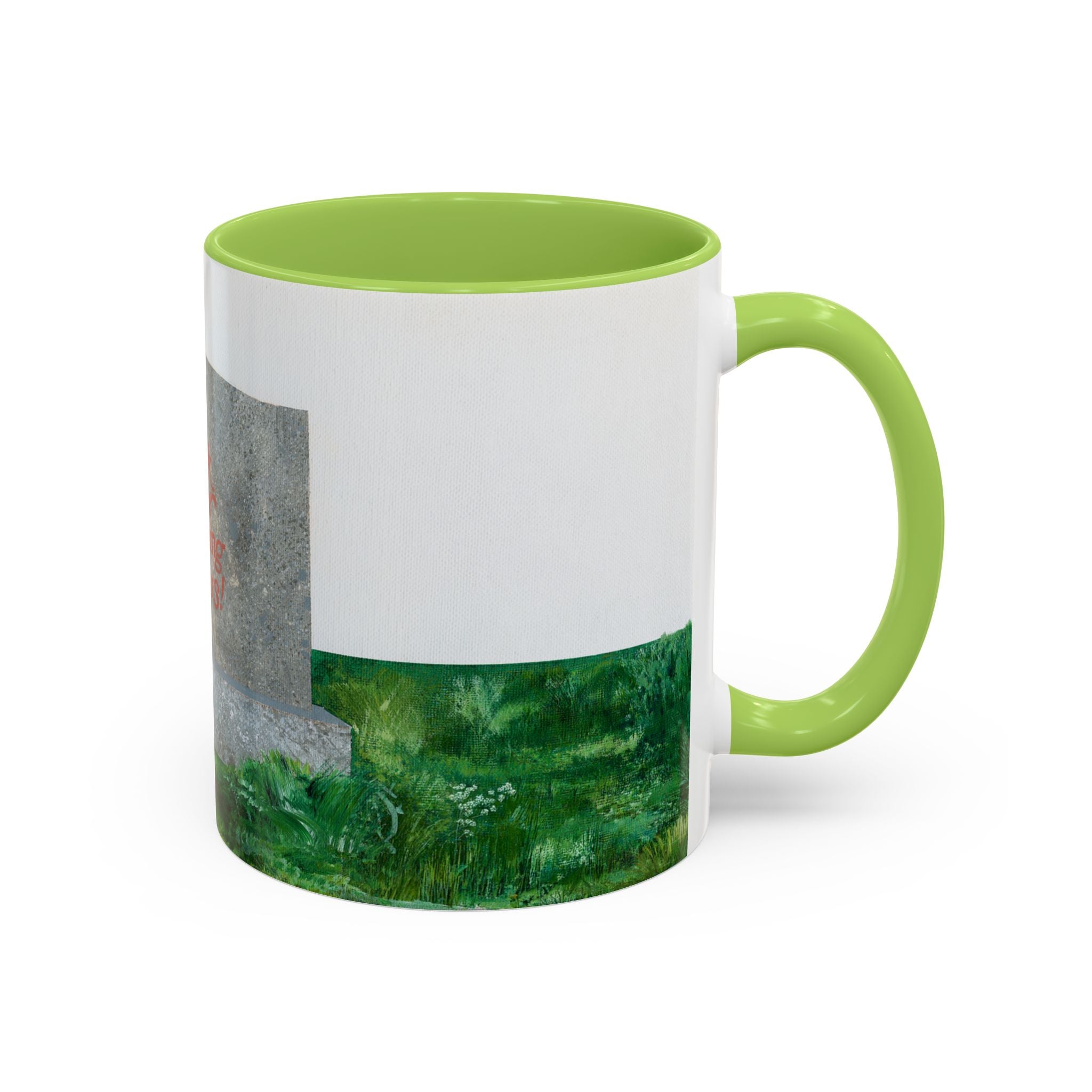Shop Til' You Drop Accent Coffee Mug (11 oz)-31