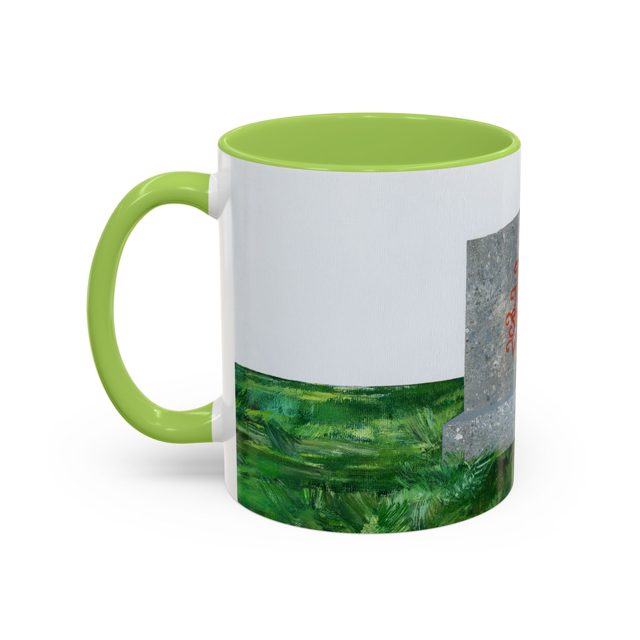 Shop Til' You Drop Accent Coffee Mug (11 oz)-32