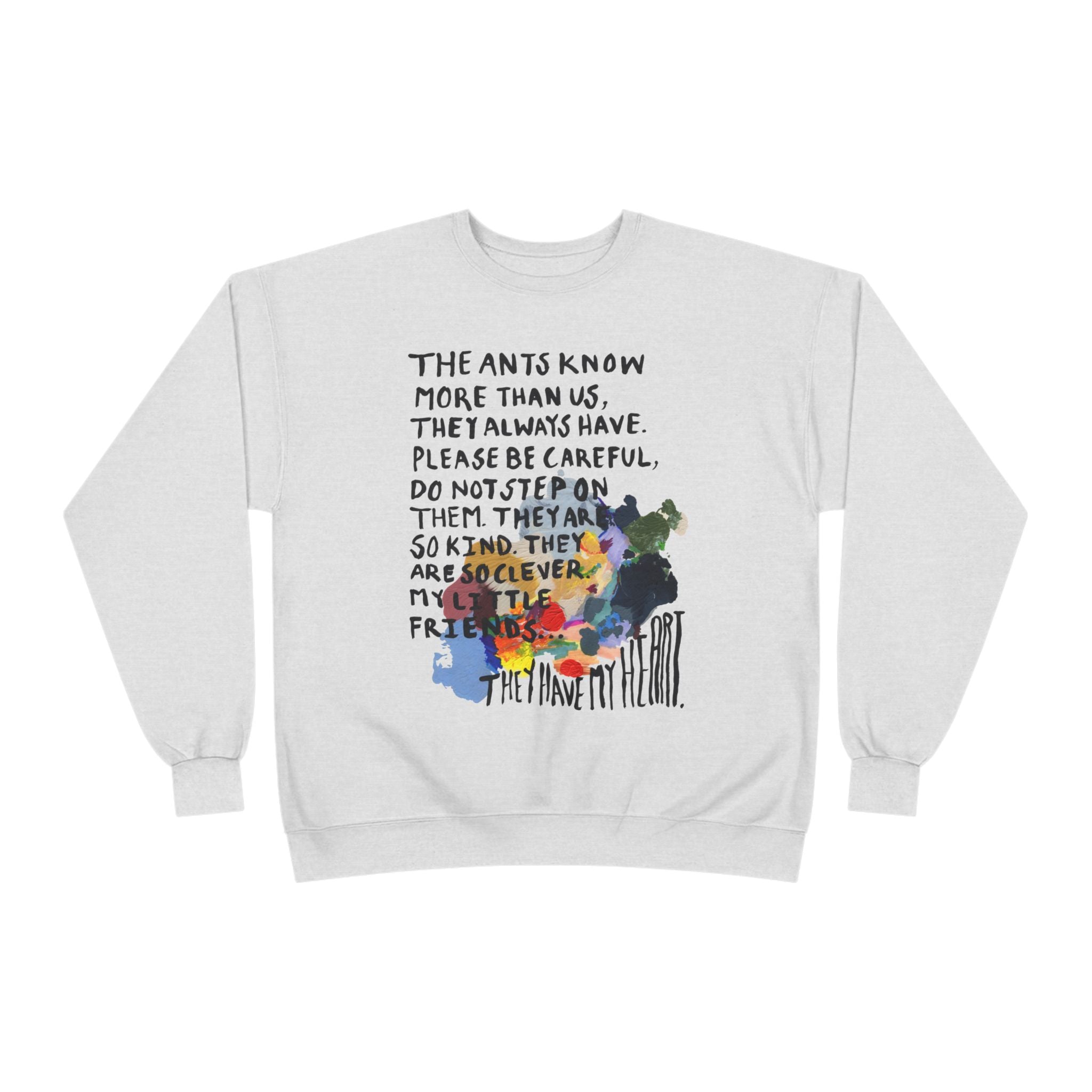 The Ants Know More Unisex EcoSmart® Crewneck Sweatshirt-1