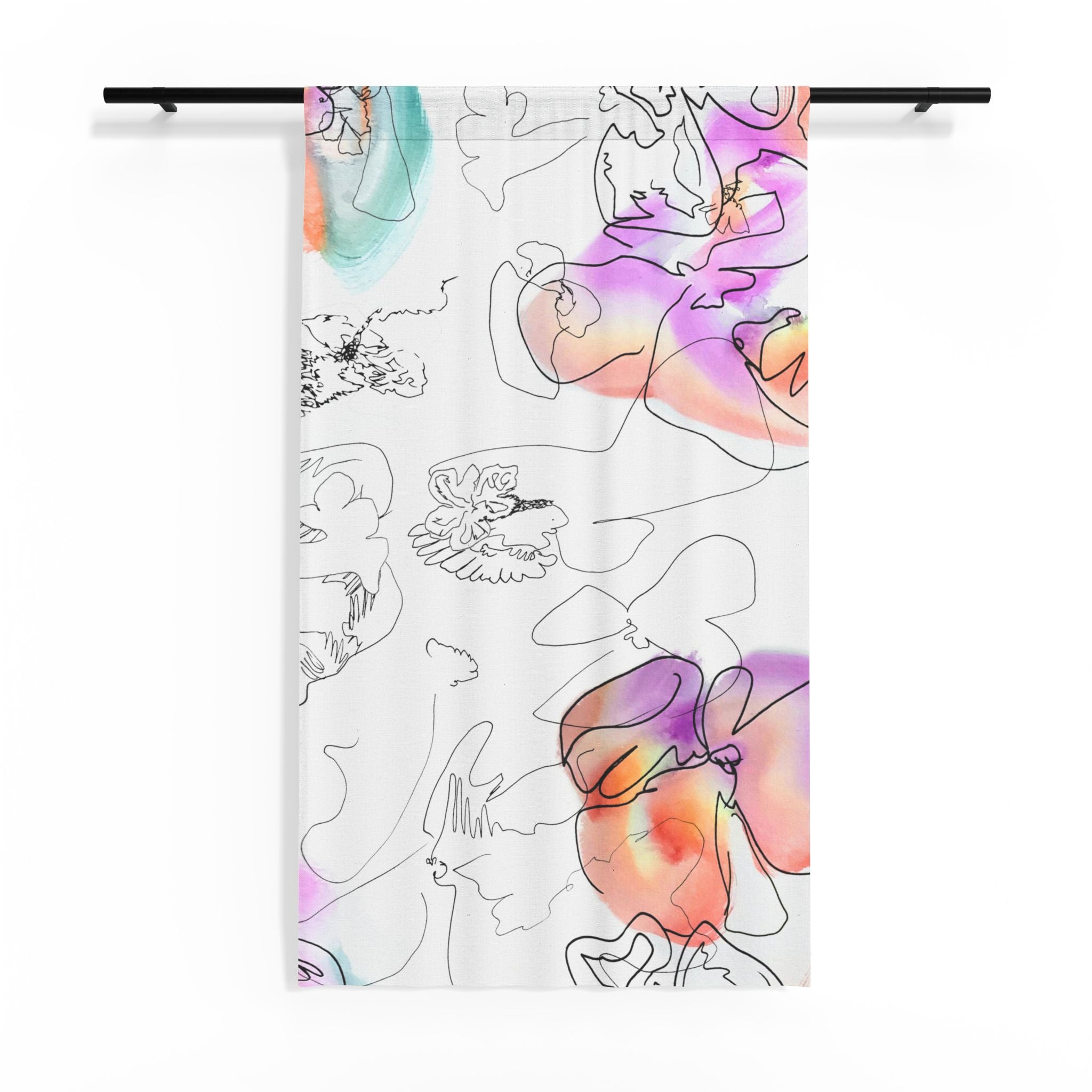 Flutter Sheer Window Curtain-2