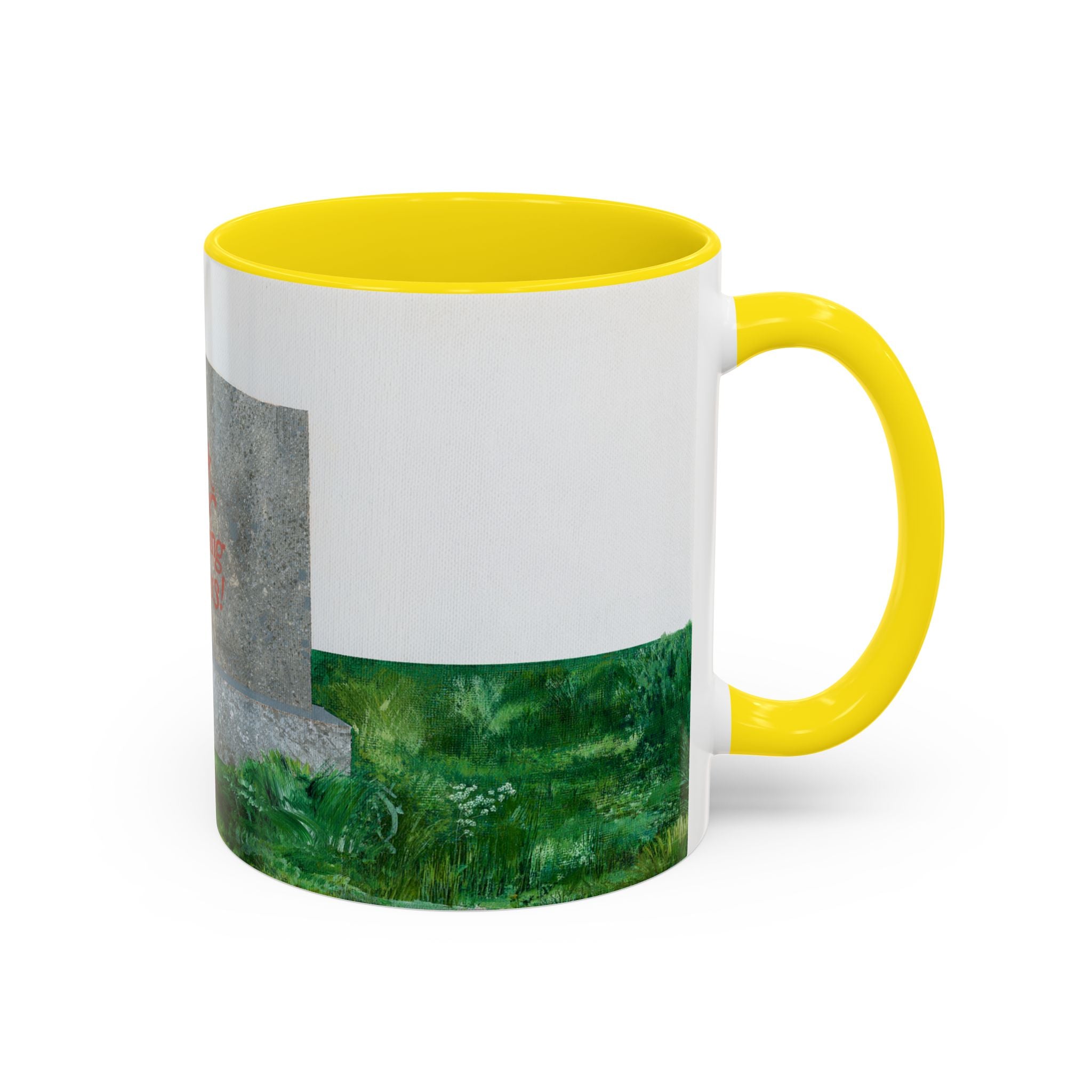Shop Til' You Drop Accent Coffee Mug (11 oz)-28