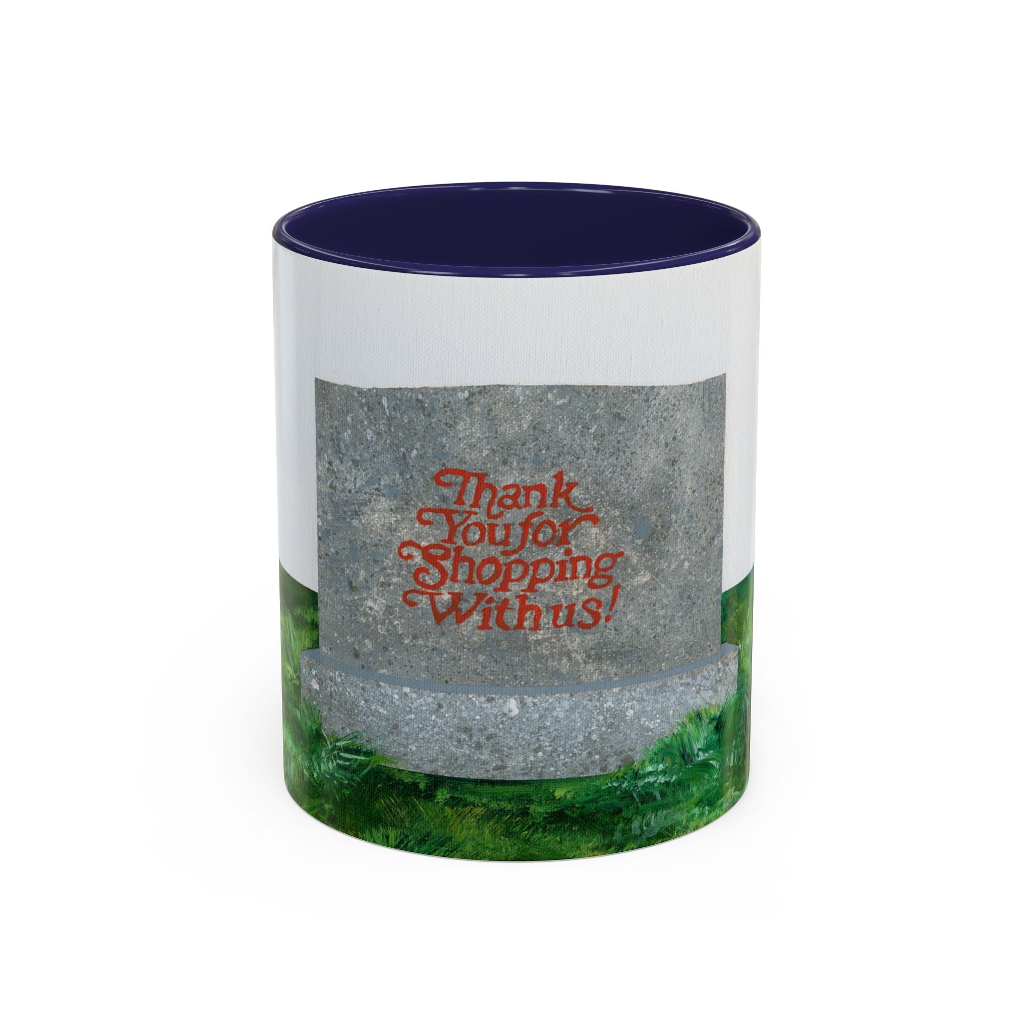 Shop Til' You Drop Accent Coffee Mug (11 oz)-3