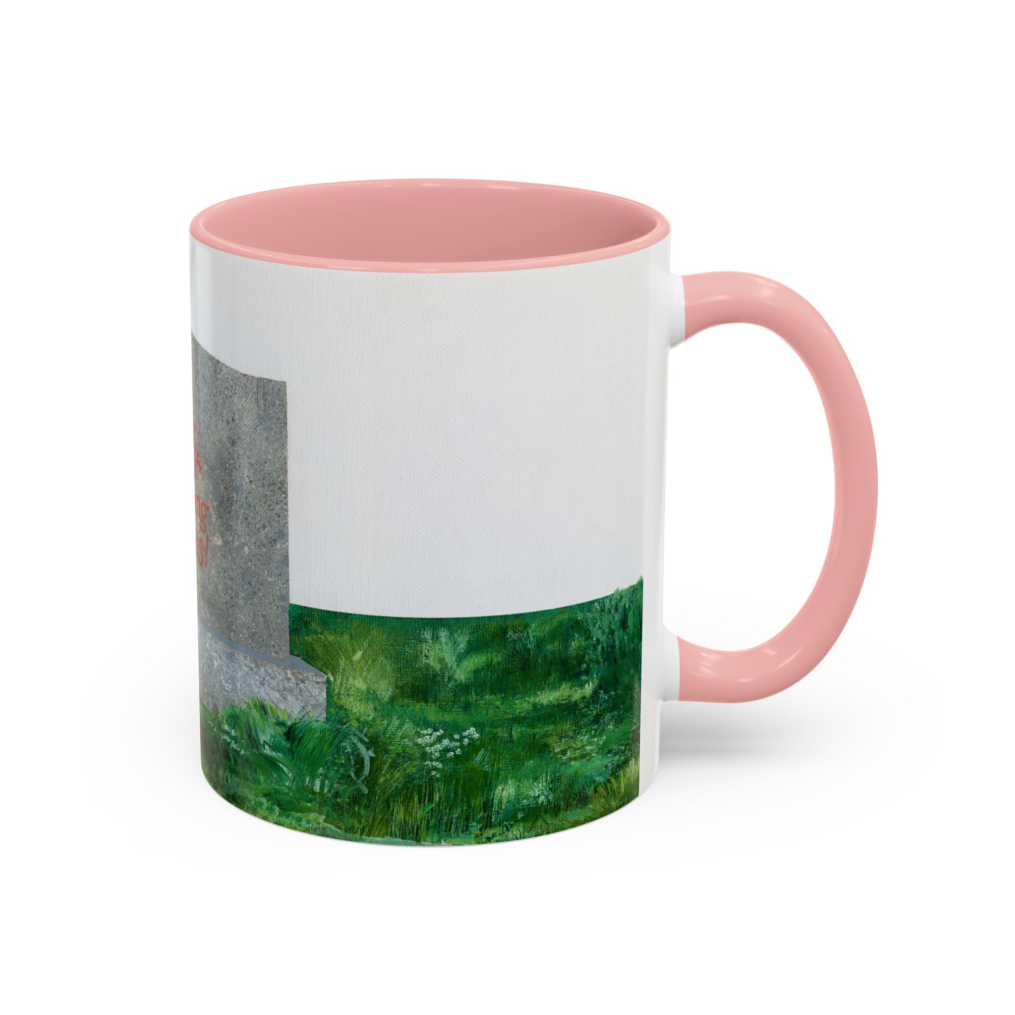 Shop Til' You Drop Accent Coffee Mug (11 oz)-19