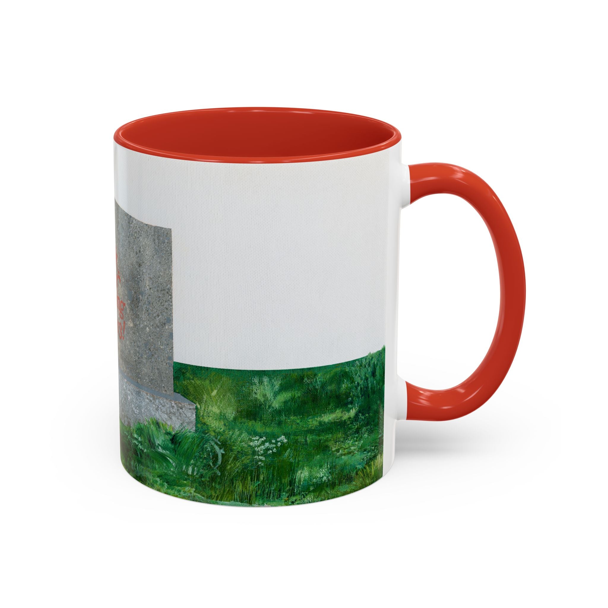 Shop Til' You Drop Accent Coffee Mug (11 oz)-10