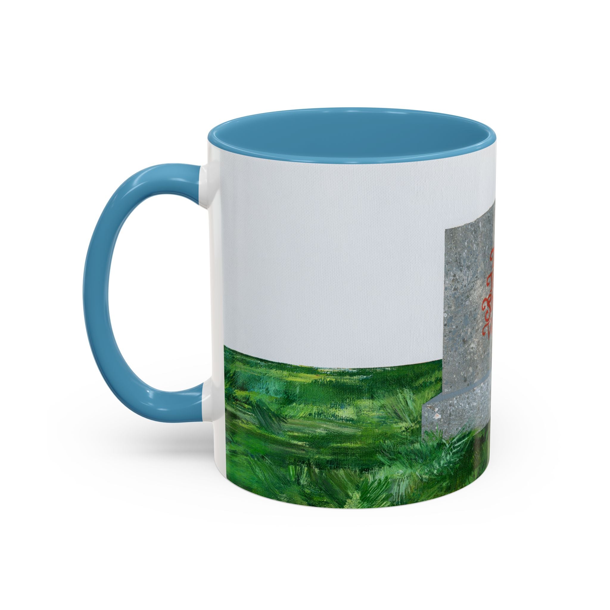 Shop Til' You Drop Accent Coffee Mug (11 oz)-23