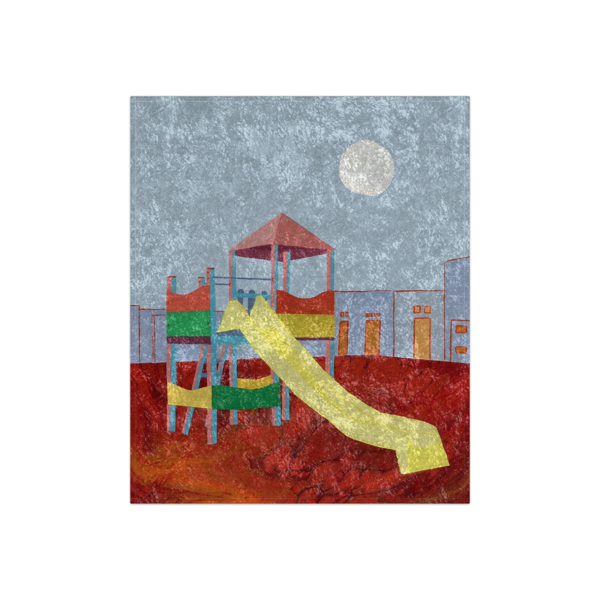 The Playground Crushed Velvet Blanket-3