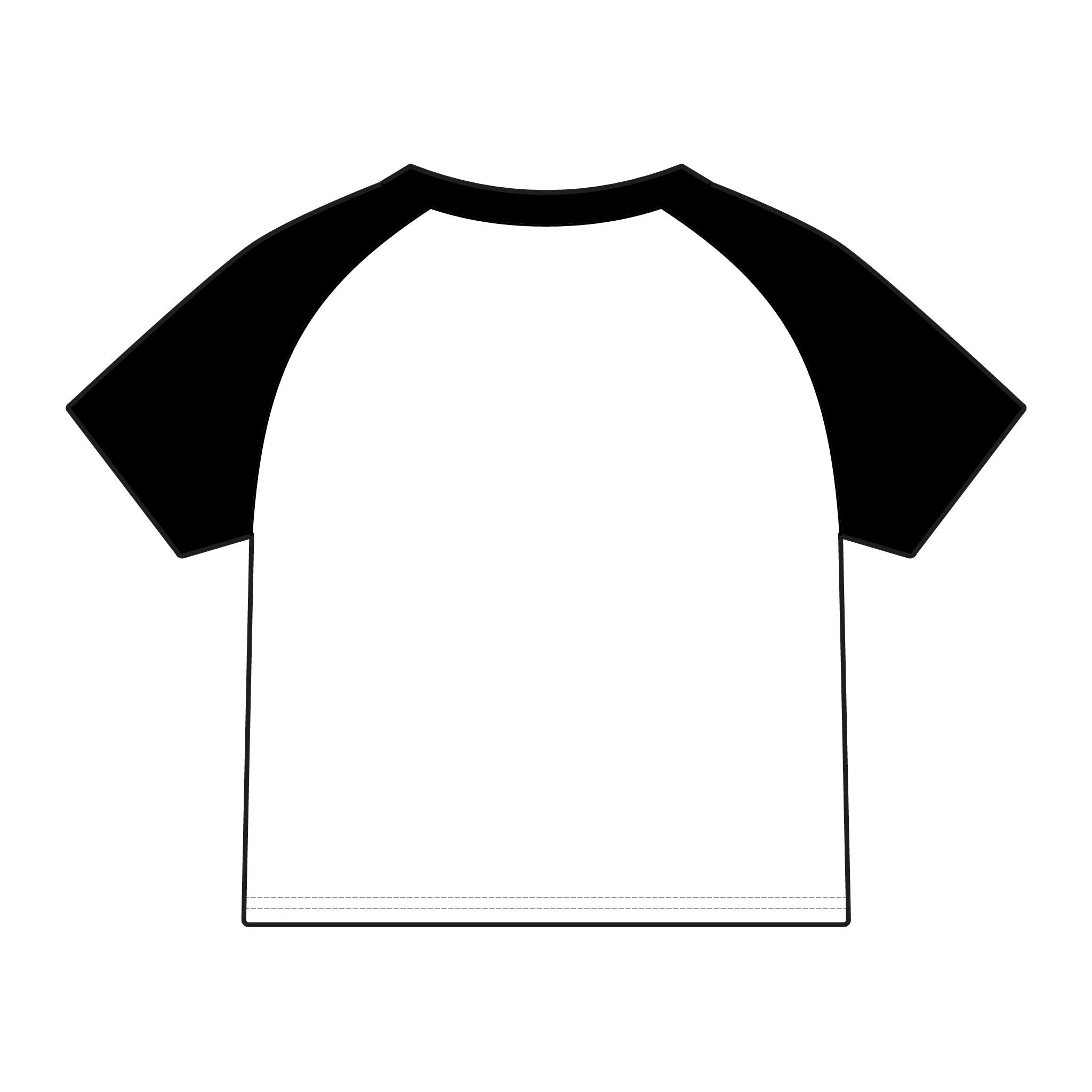 Child Star Women's Micro Rib Raglan Baby Tee-10