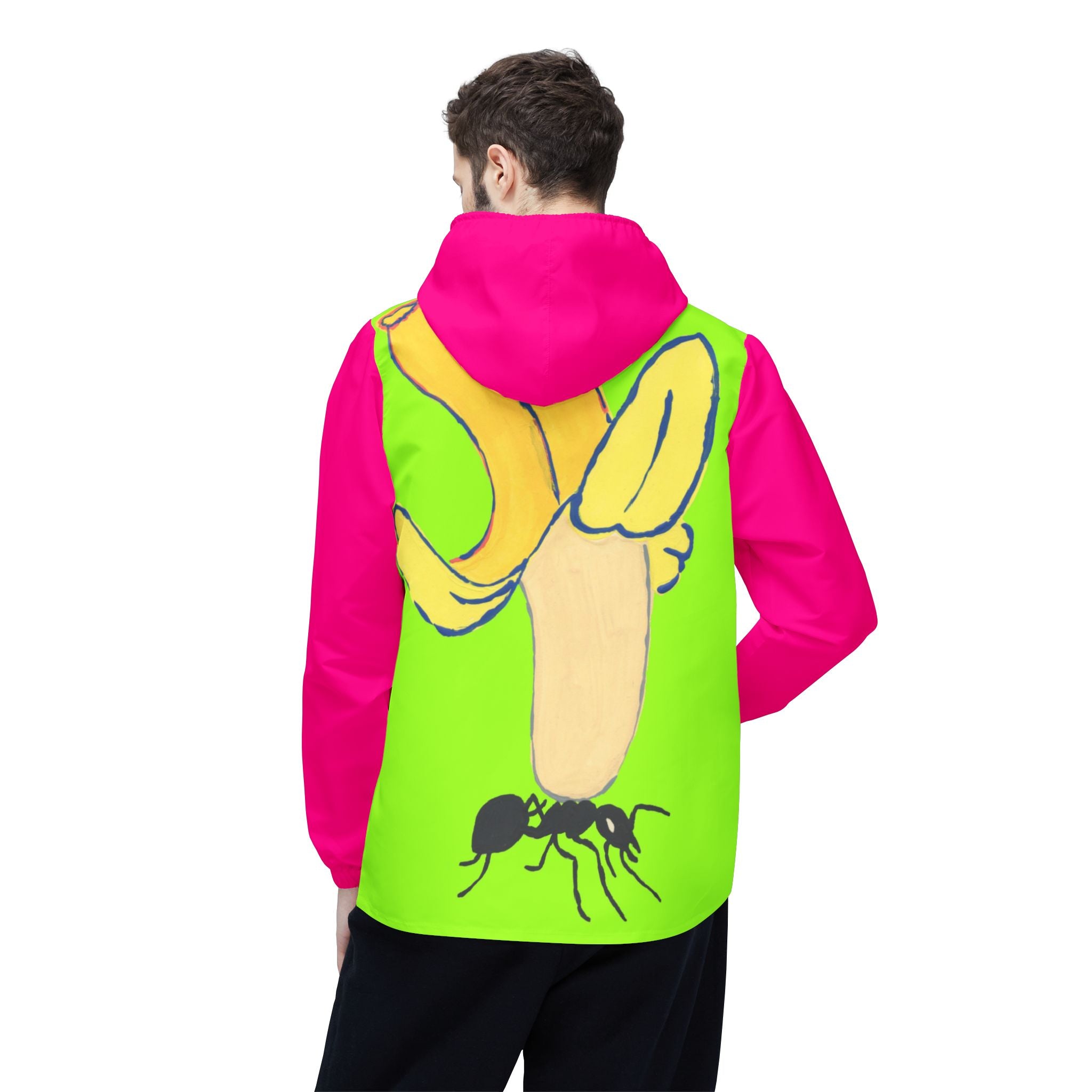 Banana Ant Windbreaker Jacket (AOP)-4