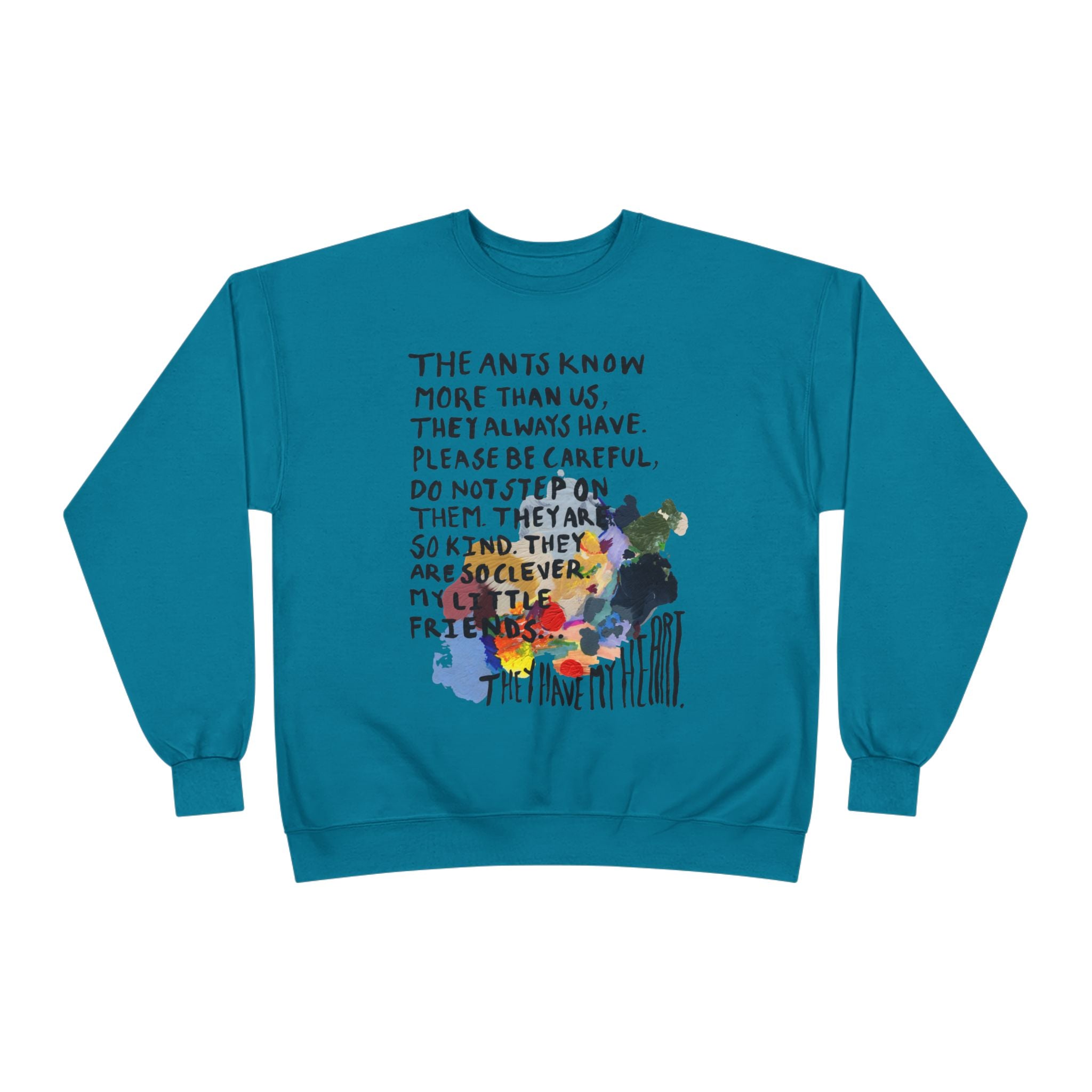 The Ants Know More Unisex EcoSmart® Crewneck Sweatshirt-3
