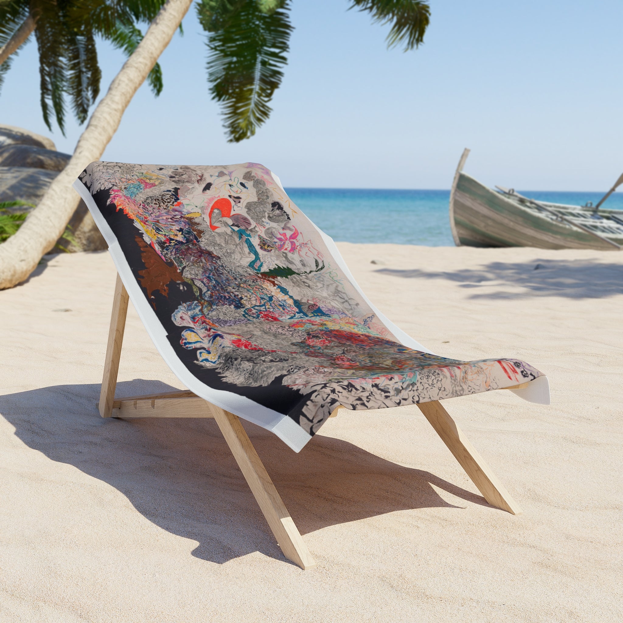 Mom's Starry Beach Towel