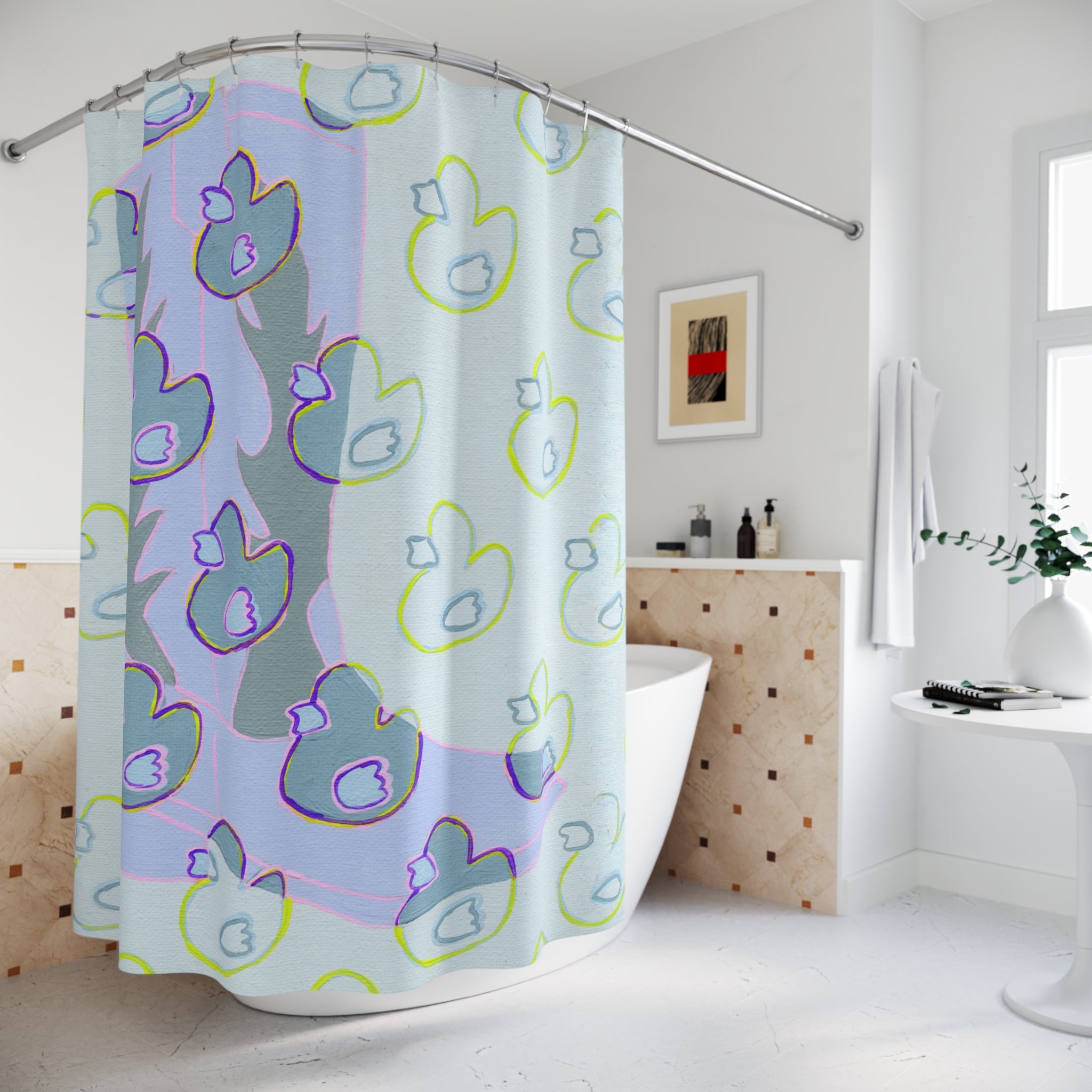 Quick & Dirty Shower Curtain-4