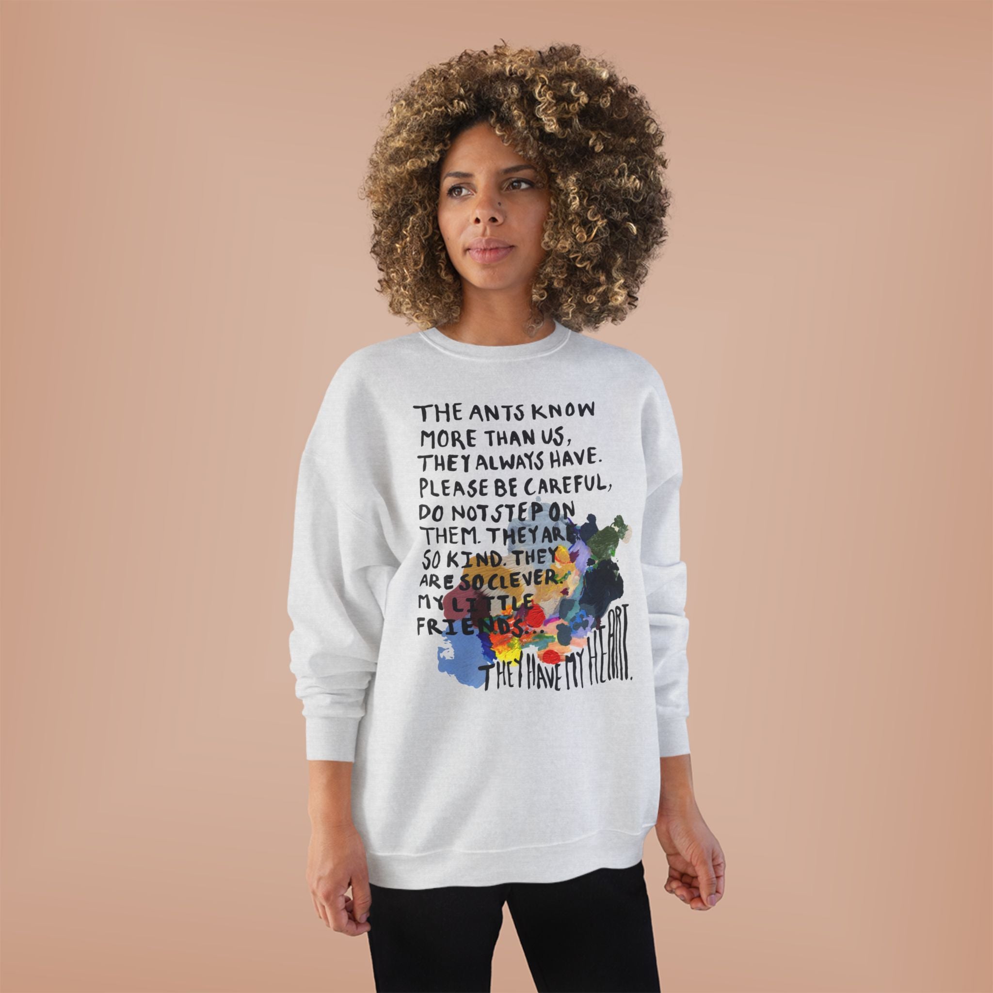 The Ants Know More Unisex EcoSmart® Crewneck Sweatshirt-7