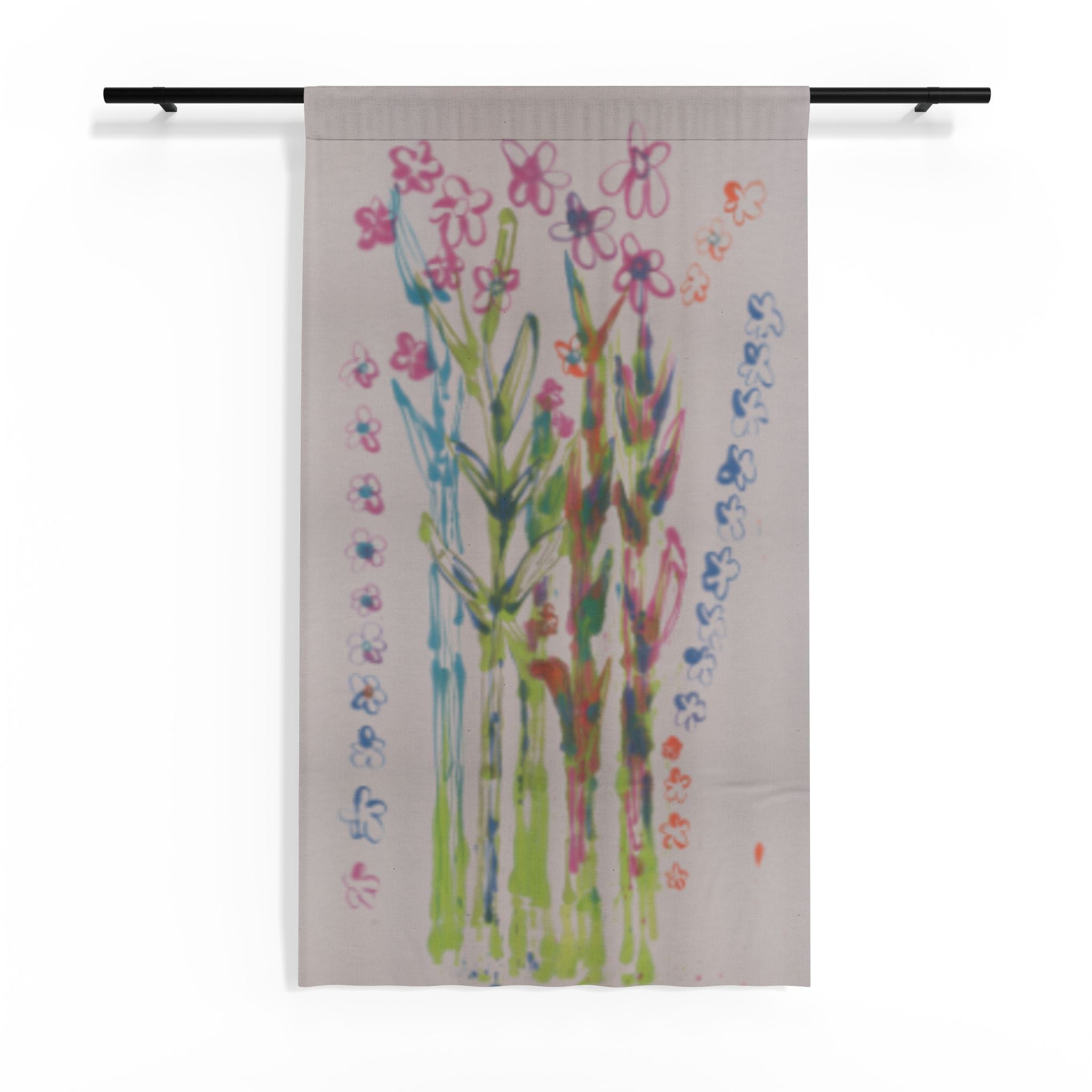 Stickseed Sheer Window Curtain