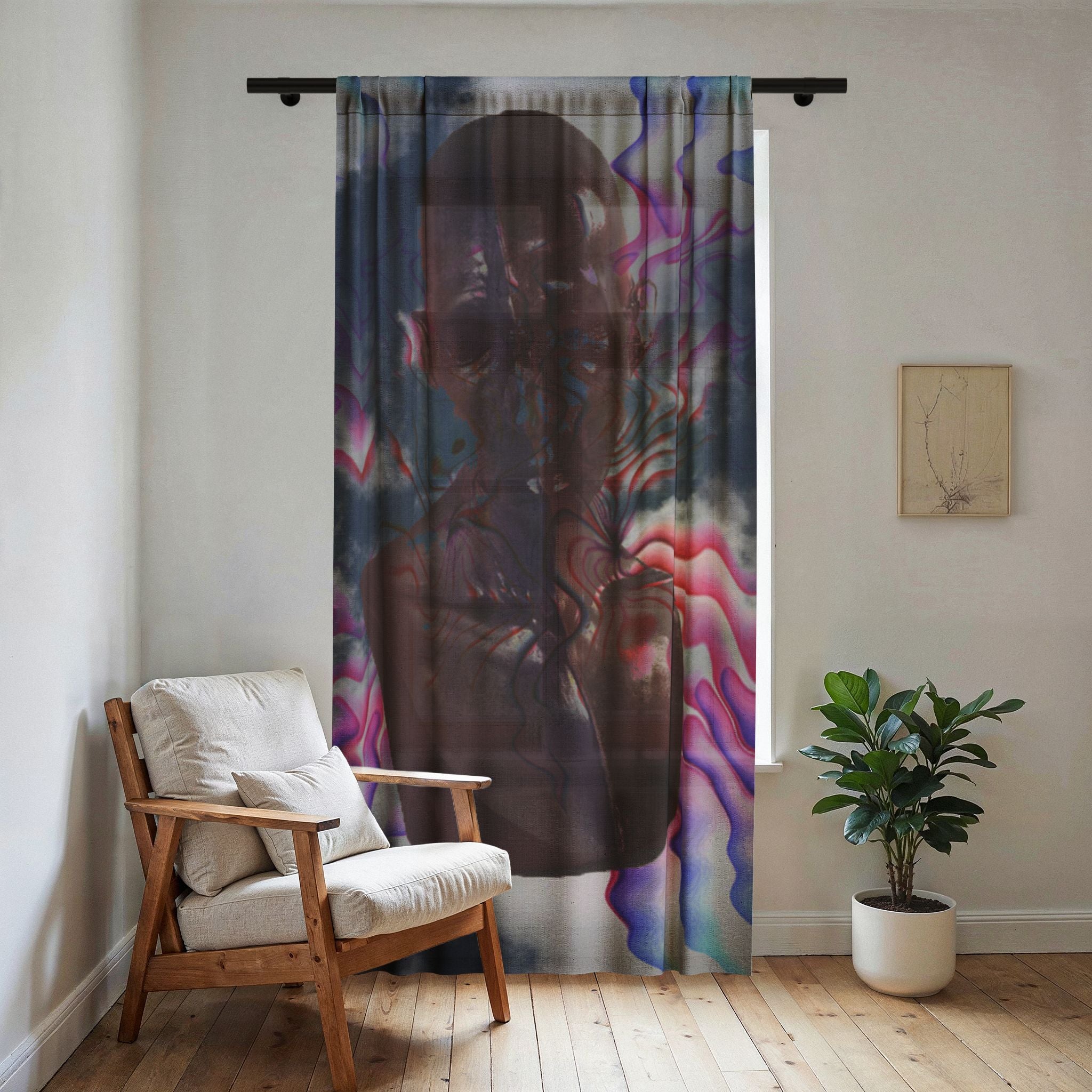 Remembering Sheer Window Curtain