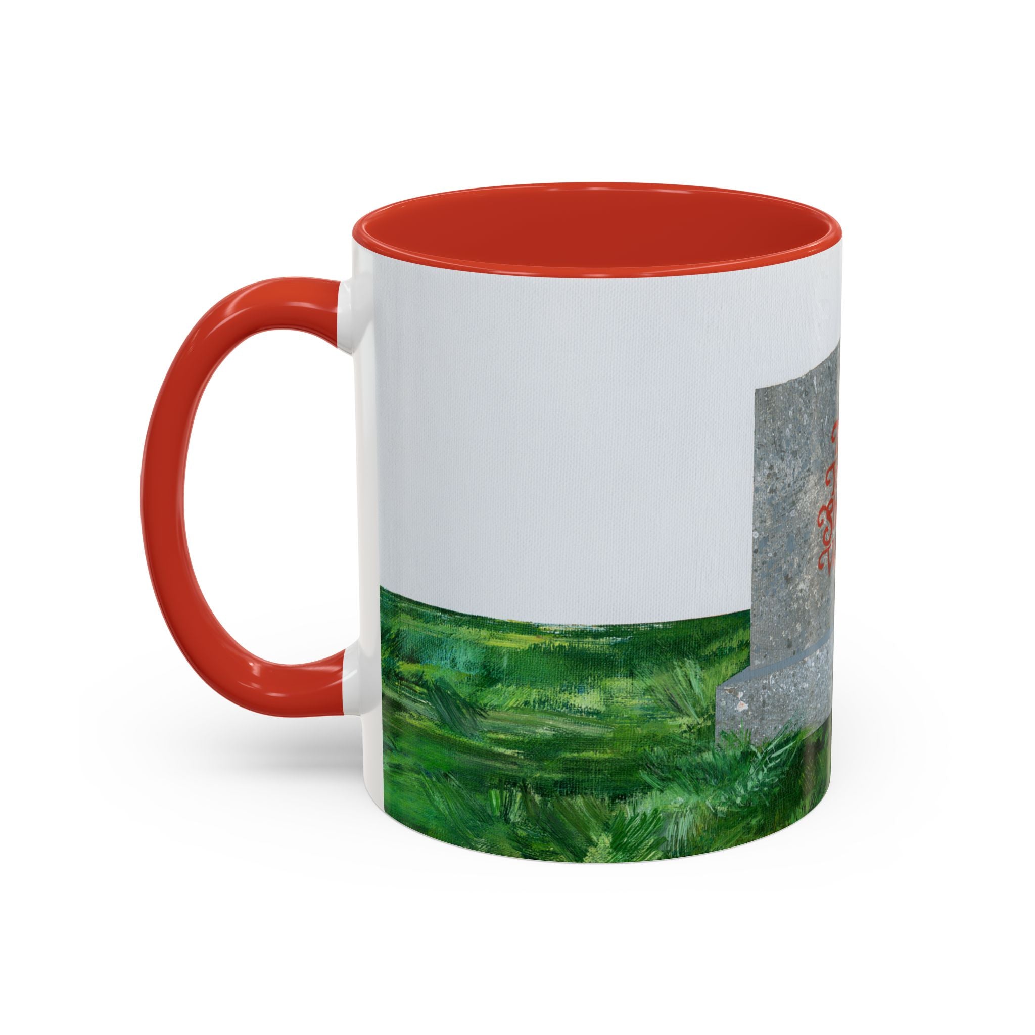 Shop Til' You Drop Accent Coffee Mug (11 oz)-11