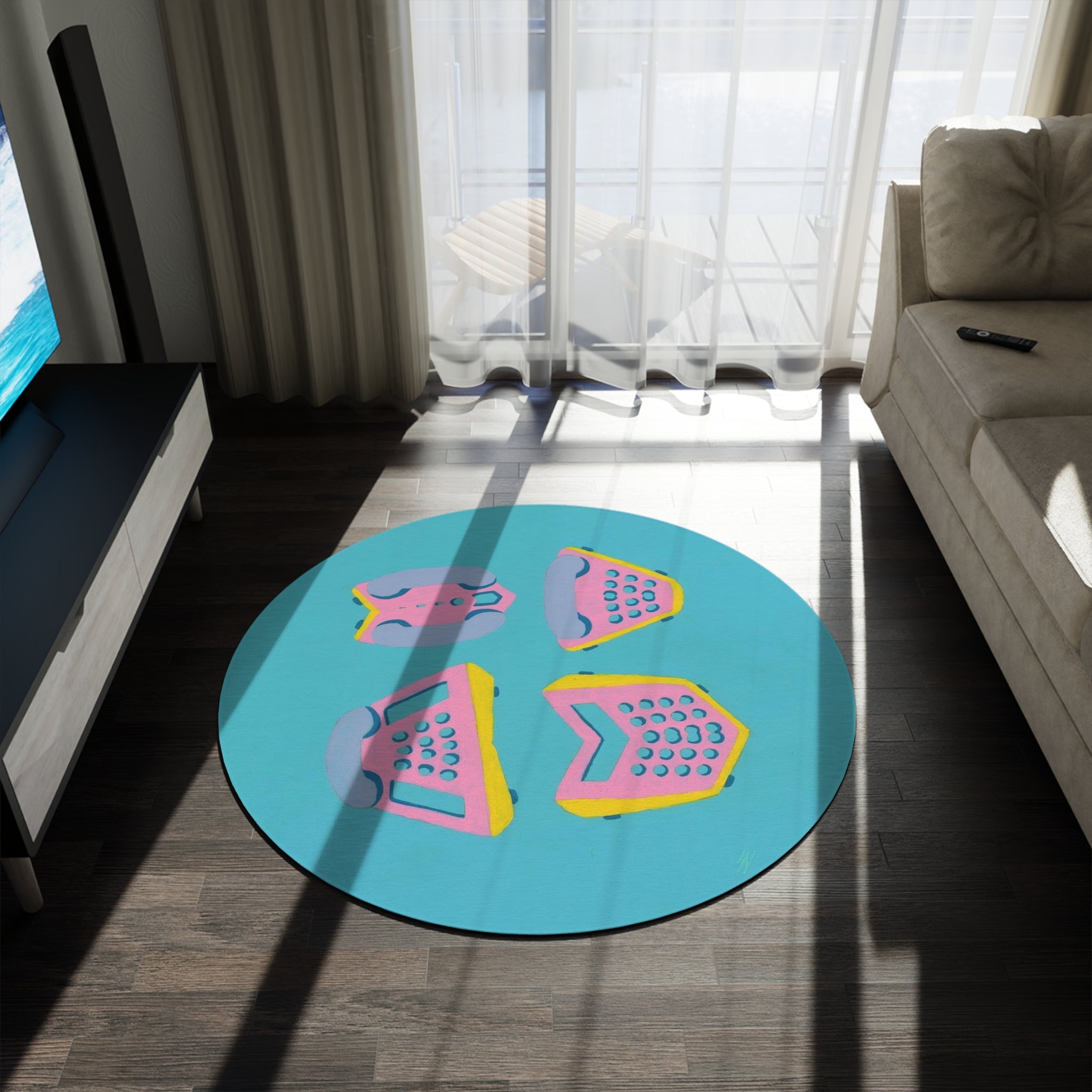 Call Me Round Rug-2