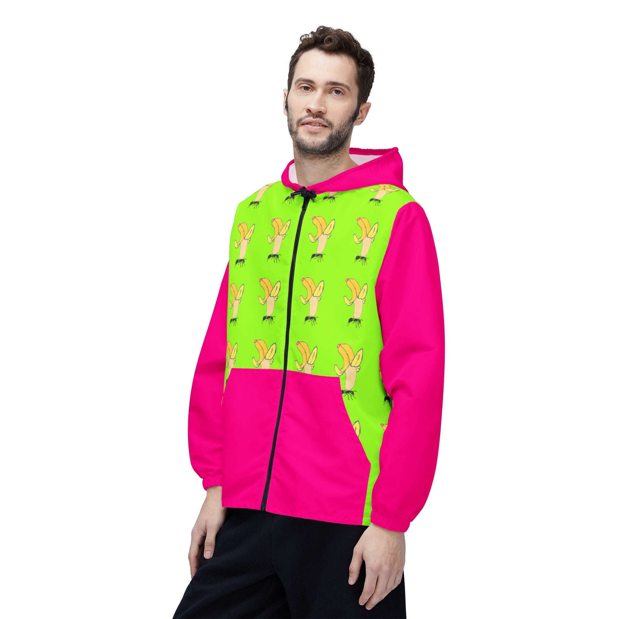 Banana Ant Windbreaker Jacket (AOP)-3