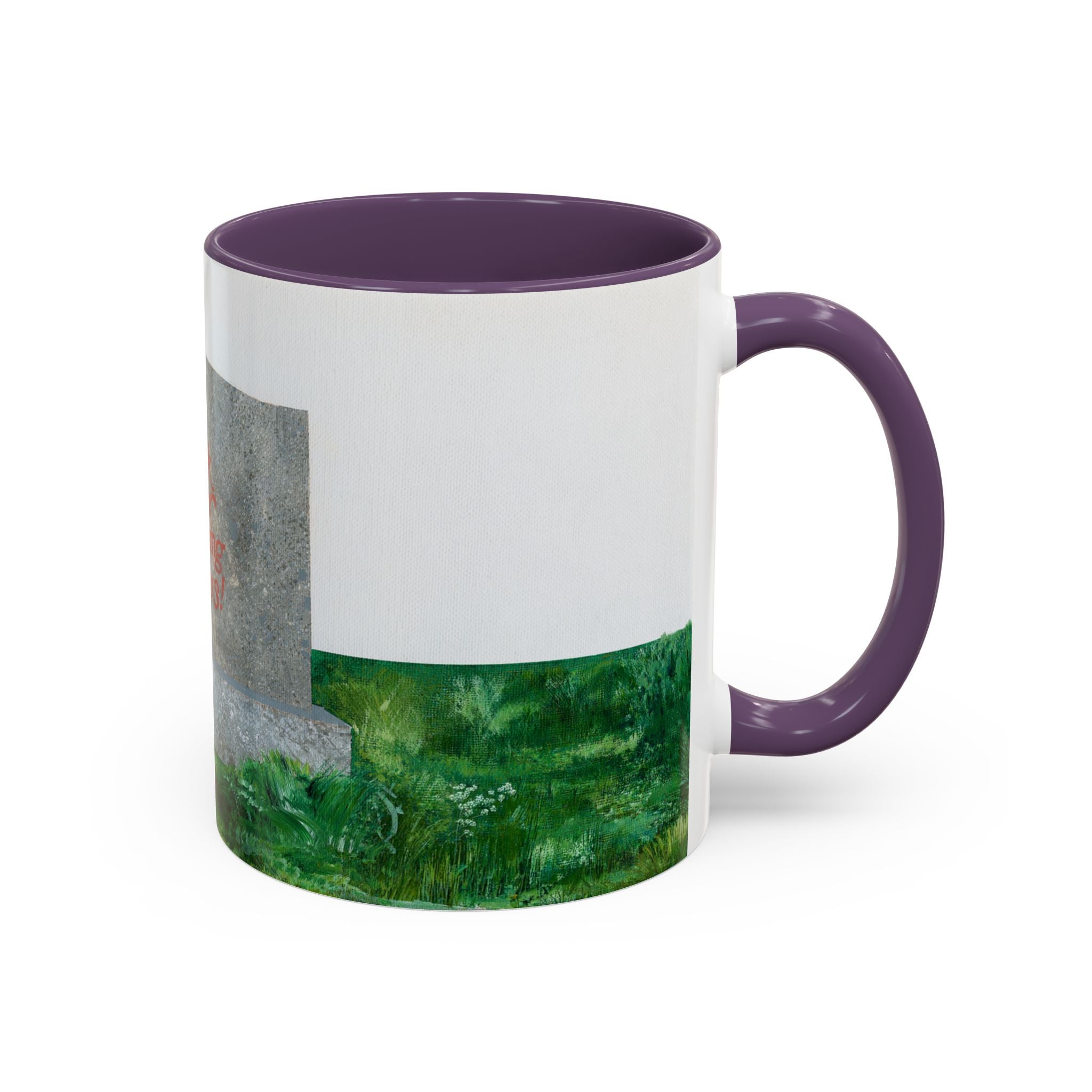 Shop Til' You Drop Accent Coffee Mug (11 oz)-34