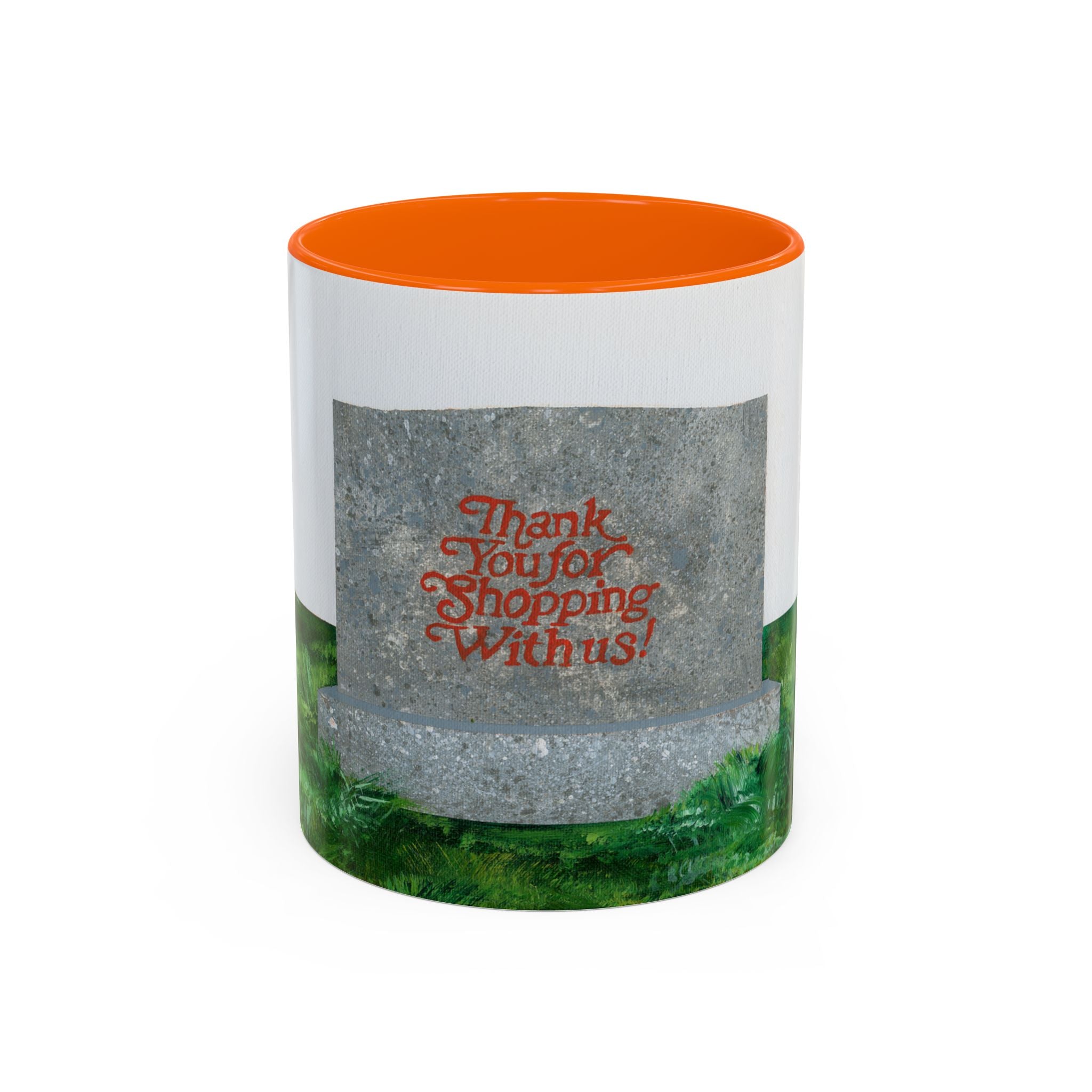 Shop Til' You Drop Accent Coffee Mug (11 oz)-6