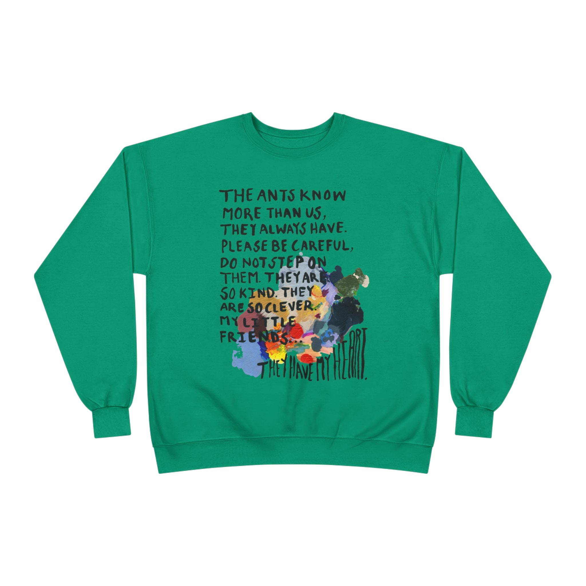 The Ants Know More Unisex EcoSmart® Crewneck Sweatshirt-2