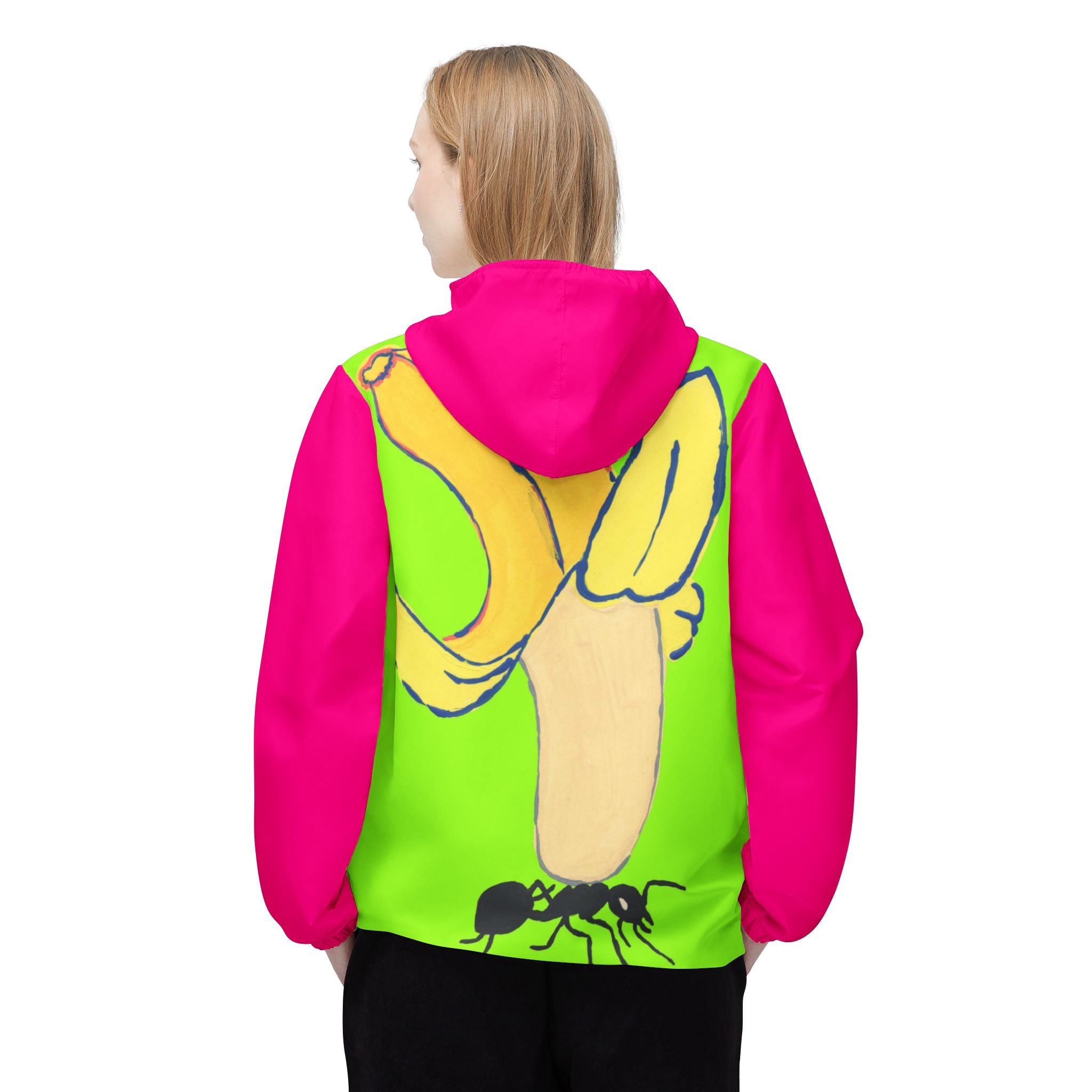 Banana Ant Windbreaker Jacket (AOP)-6