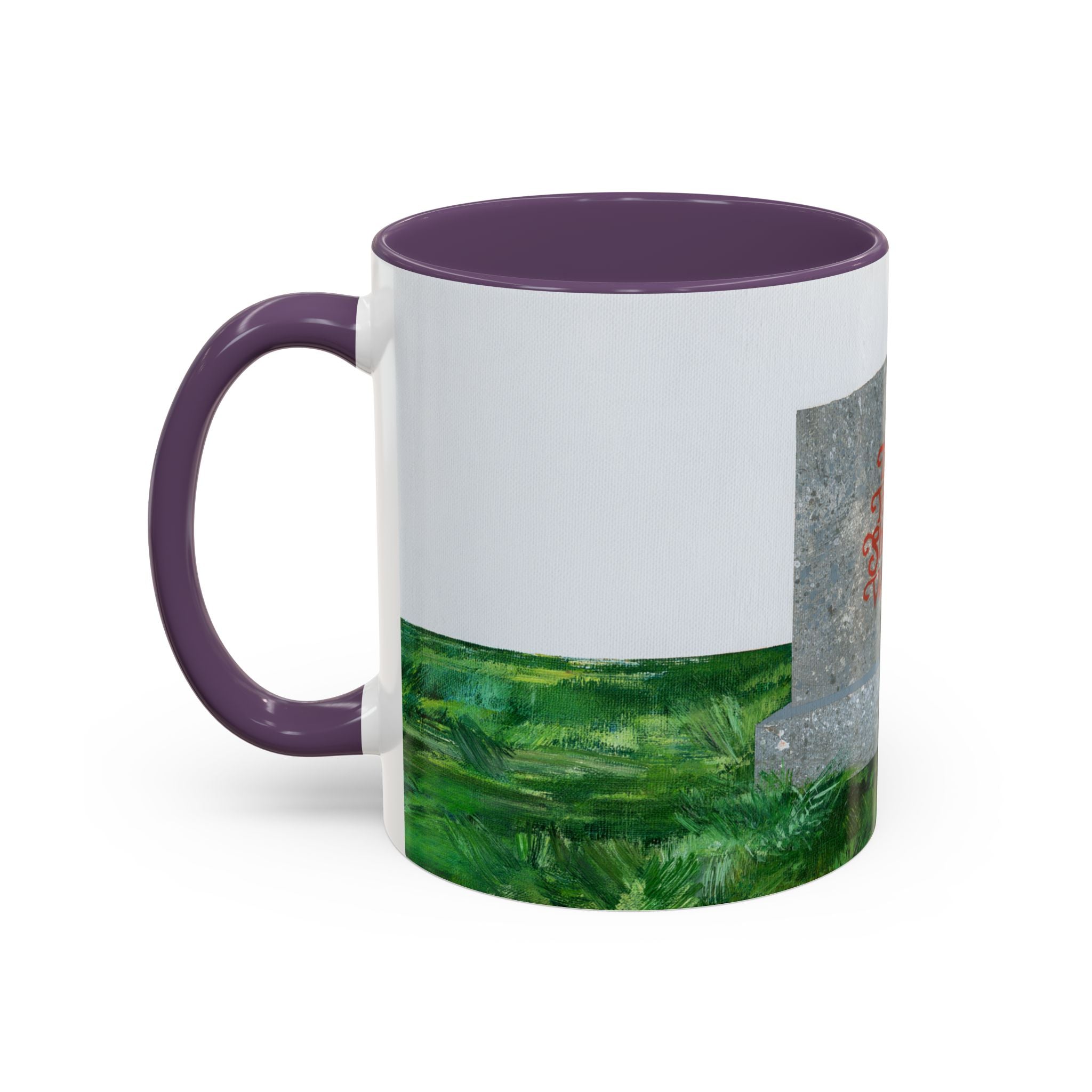 Shop Til' You Drop Accent Coffee Mug (11 oz)-35