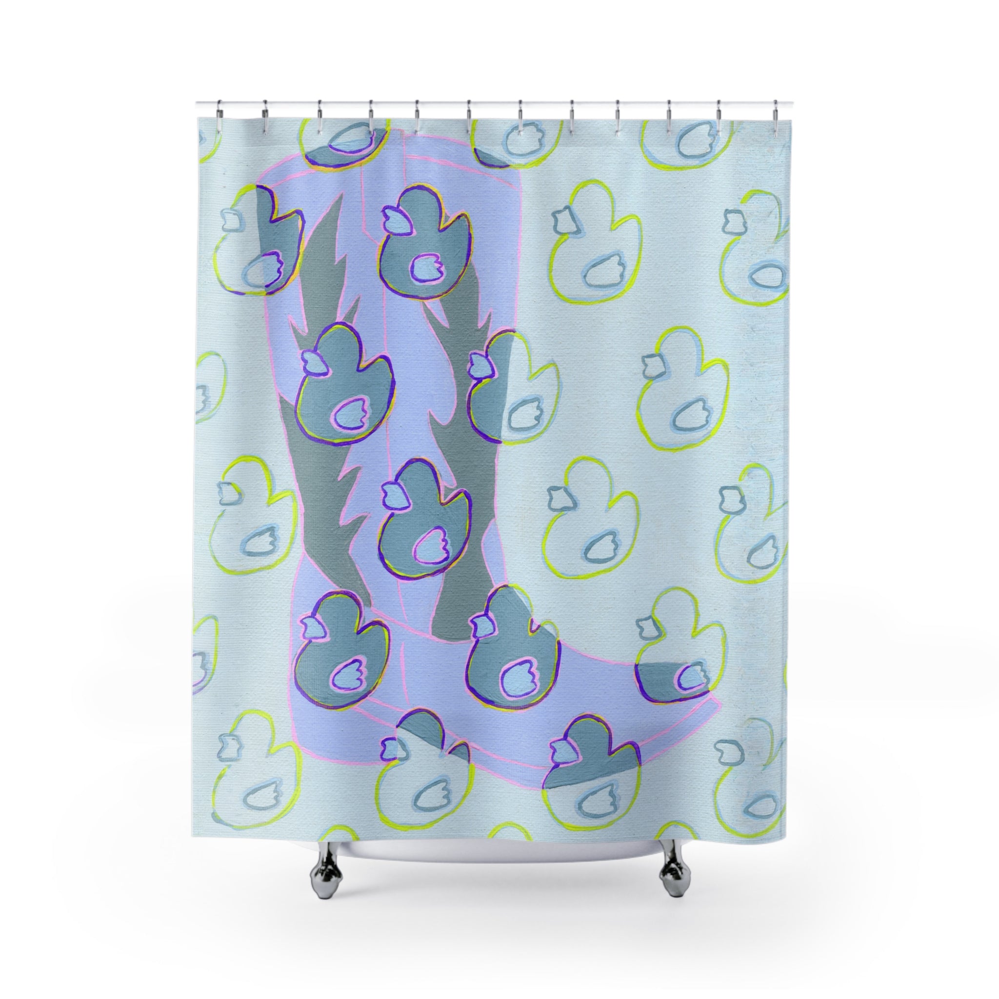 Quick & Dirty Shower Curtain