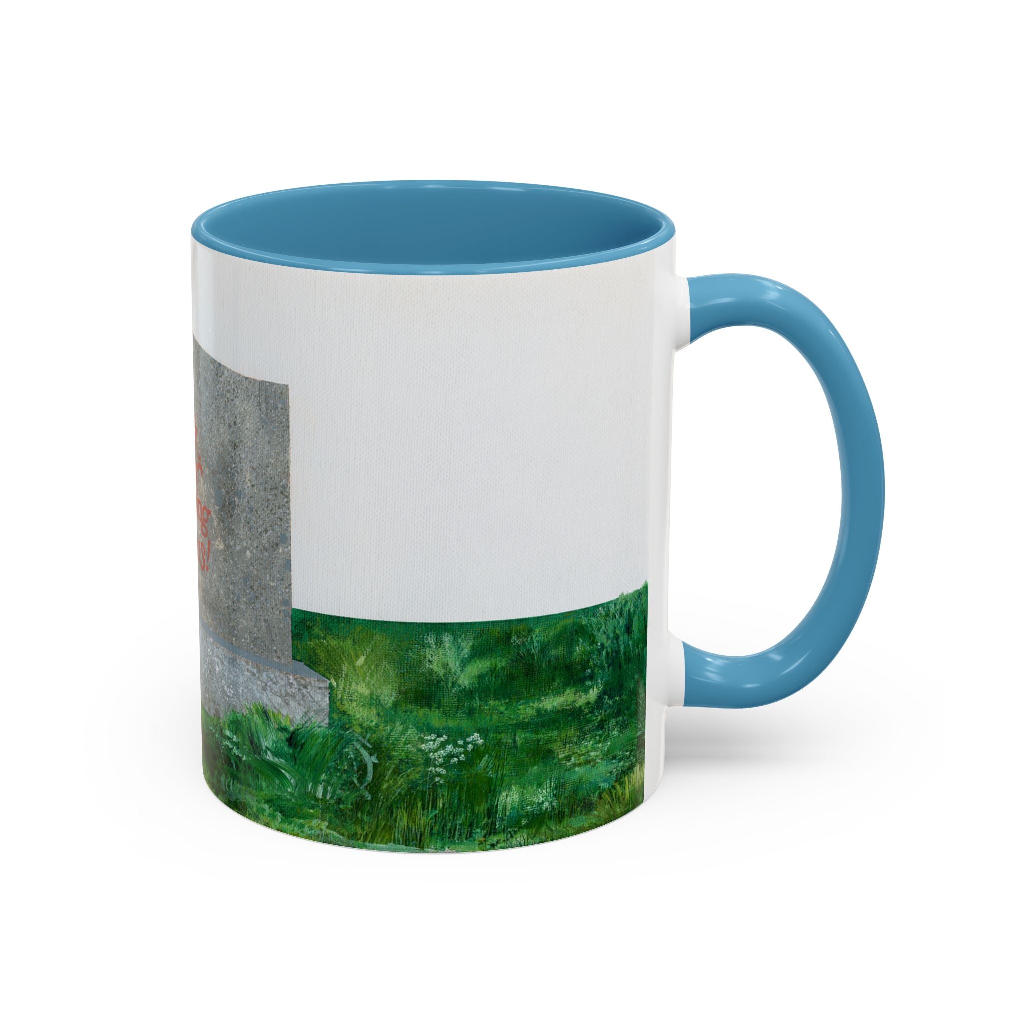 Shop Til' You Drop Accent Coffee Mug (11 oz)-22